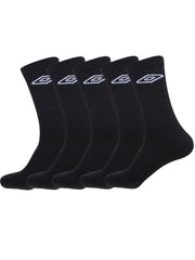 Mens Umbro Crew Socks | 5 Pairs