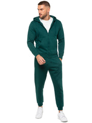 Enzo | Mens Zip Hoodie Tracksuit Set