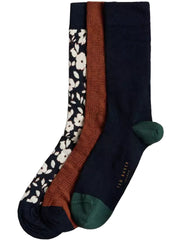 Ted Baker | Mens Crew Socks 3 Pack Gift Set
