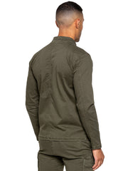 Enzo | Mens Cargo Overshirt Jacket
