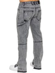 Enzo Milano | Men's Split Hem Jeans