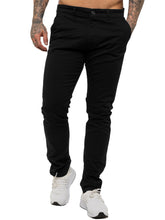 Enzo | Mens Slim Fit Stretch Chino Trousers