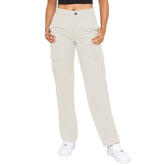 Enzo | Womens Cargo Denim Jeans