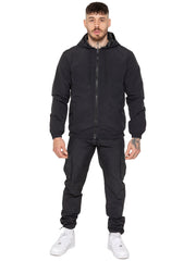 Enzo Milano | Mens Windbreaker and Cargo Pants Set