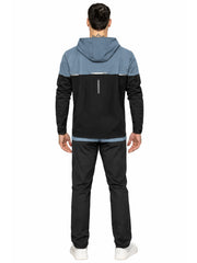 Kruze | Mens Colour-Block Tracksuit Set