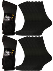 Mens Sports Socks Ankle Gym Quarter Socks 12 Pack