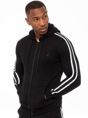 Enzo | Mens Full Zip Up Hoodie Tape Tracksuit Set