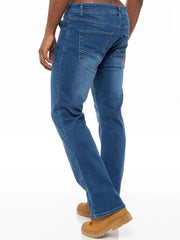 Designer Mens Bootcut Denim Jeans | Enzo Designer Menswear
