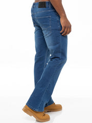 Designer Mens Bootcut Denim Jeans | Enzo Designer Menswear
