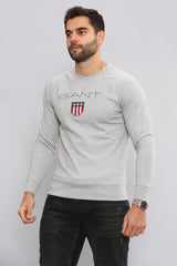 Gant | Mens Printed Pullover Shield Sweatshirt