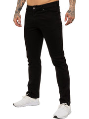 Kruze | Mens Straight Leg Stretch Jeans