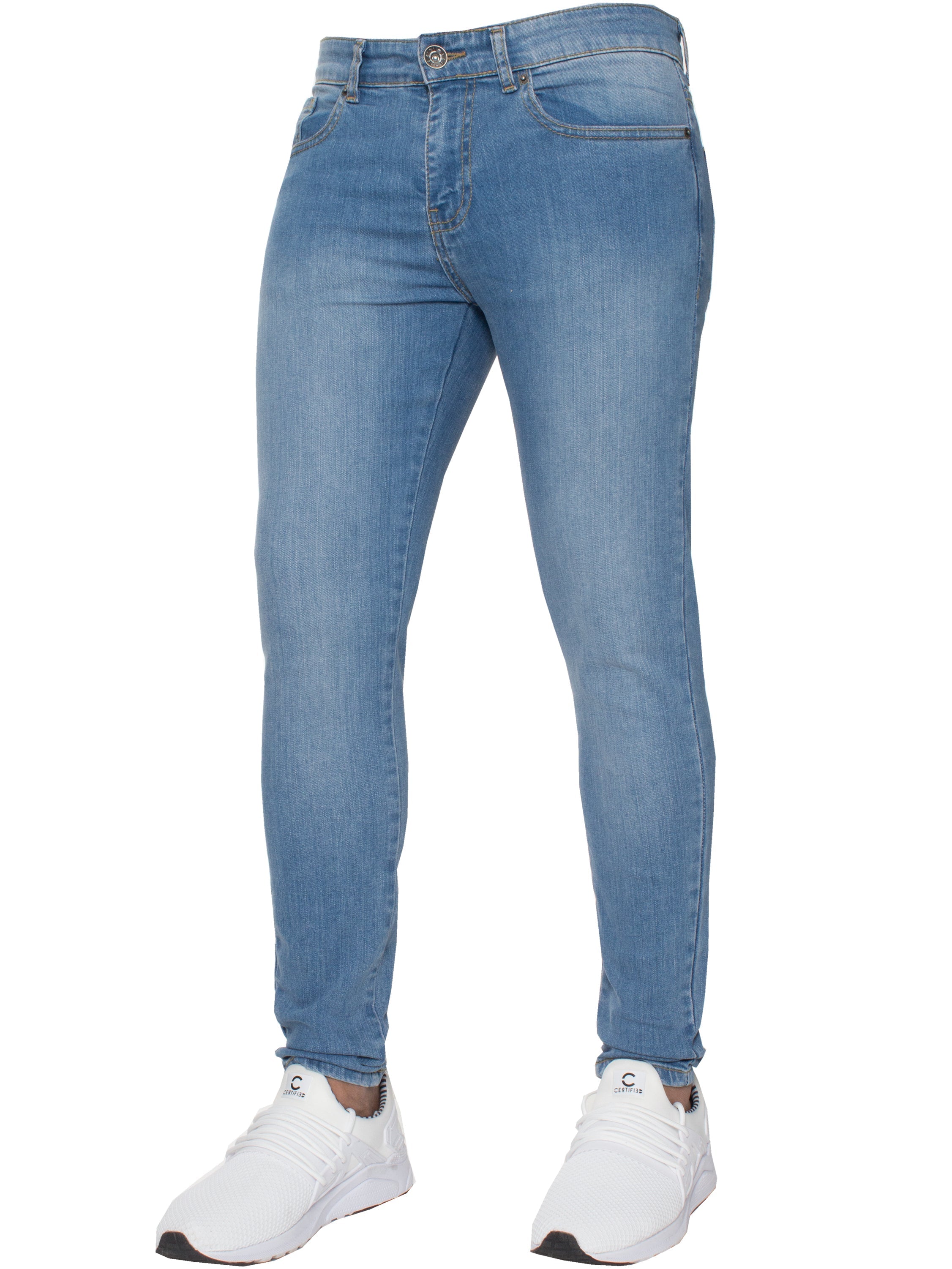 Enzo | Mens Skinny Fit Denim Jeans