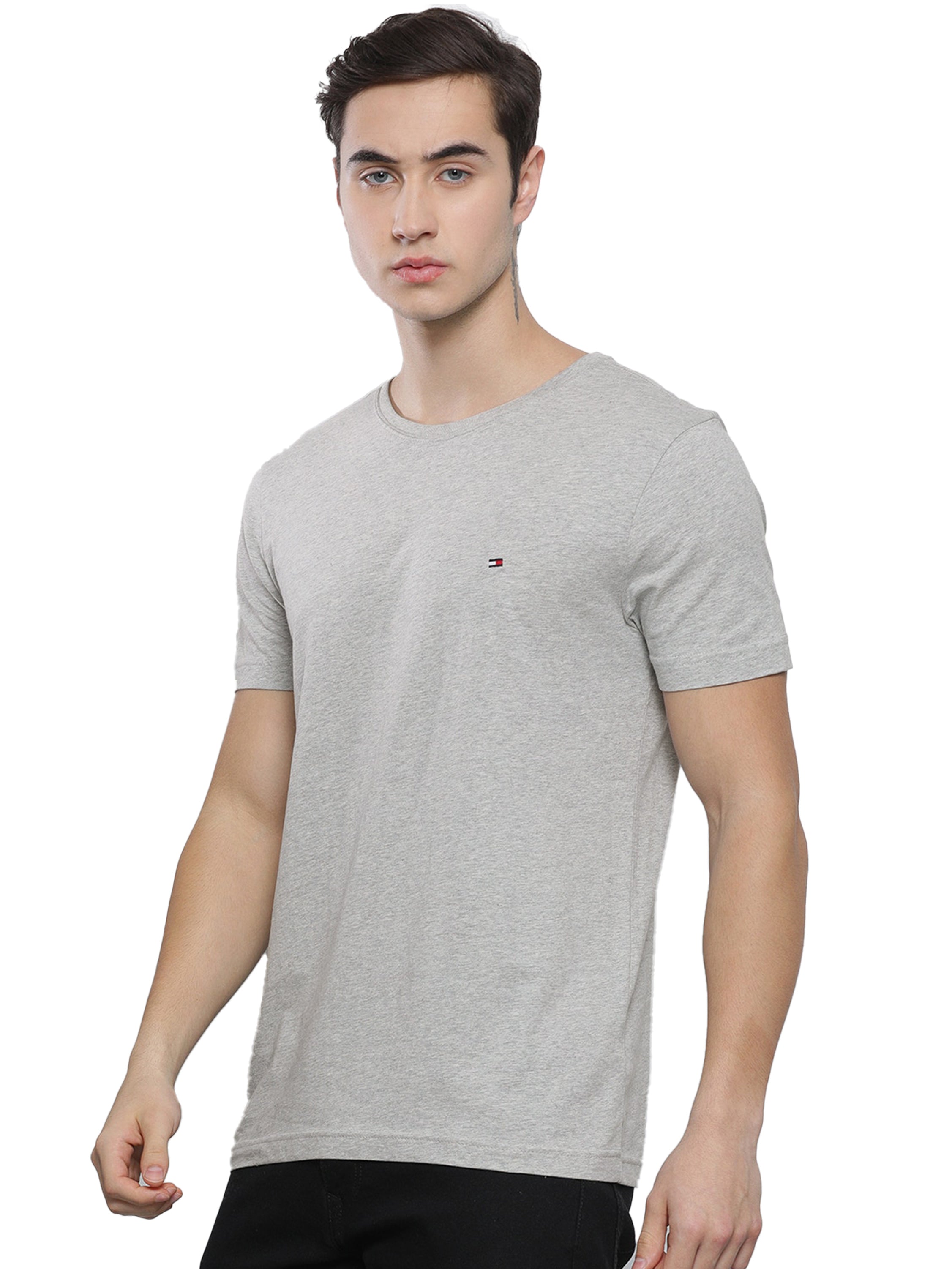 Tommy Hilfiger Mens T Shirt Core Slim Fit Crew Neck T-Shirt