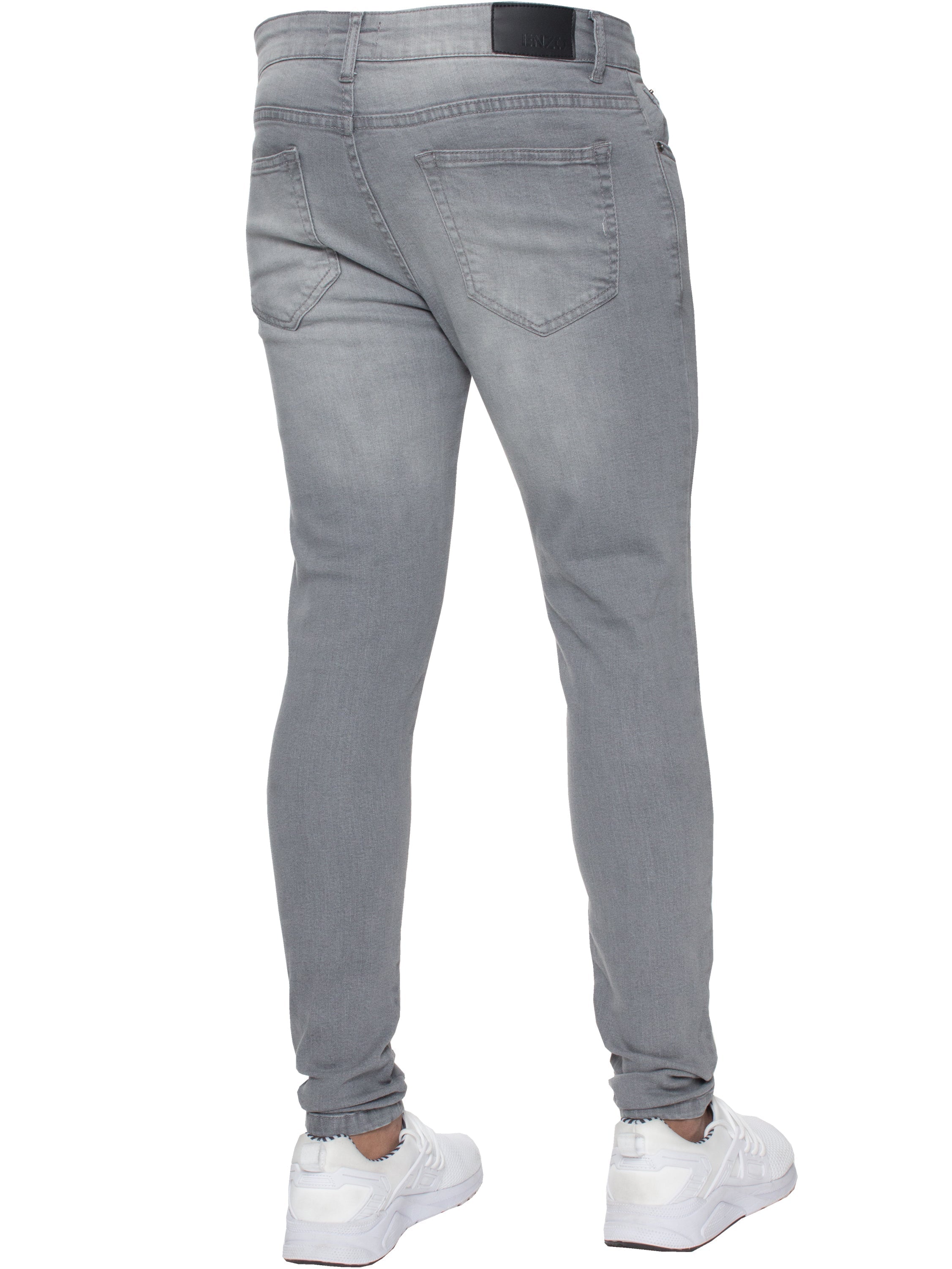 Enzo | Mens Skinny Fit Denim Jeans