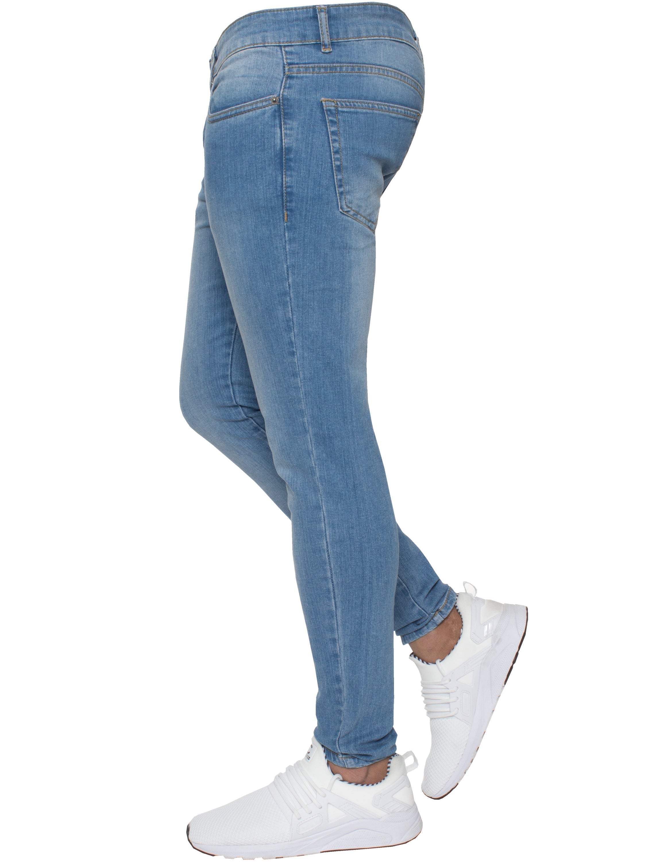 Enzo | Mens Skinny Fit Denim Jeans