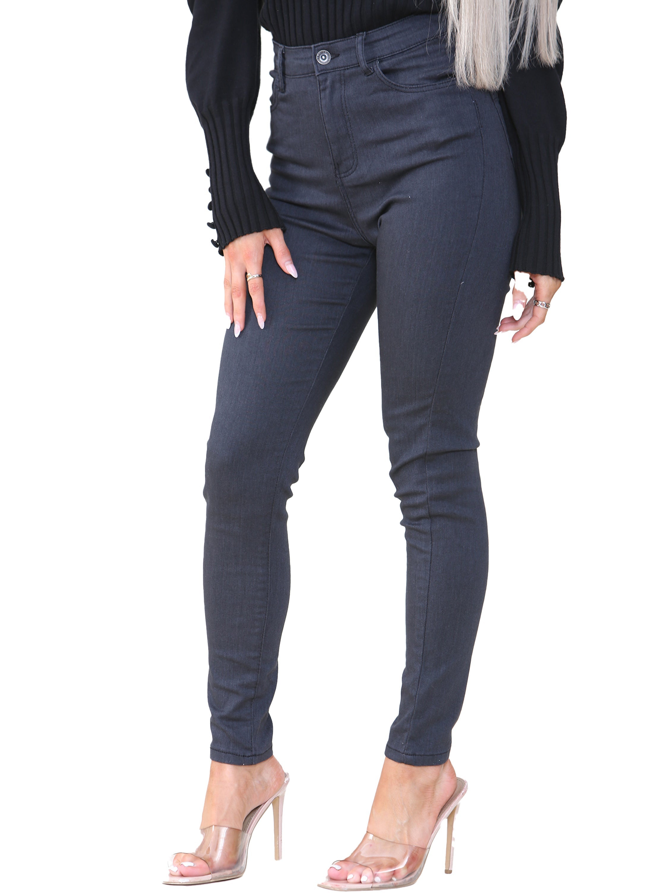 Enzo | Womens Skinny Stretch Jeans