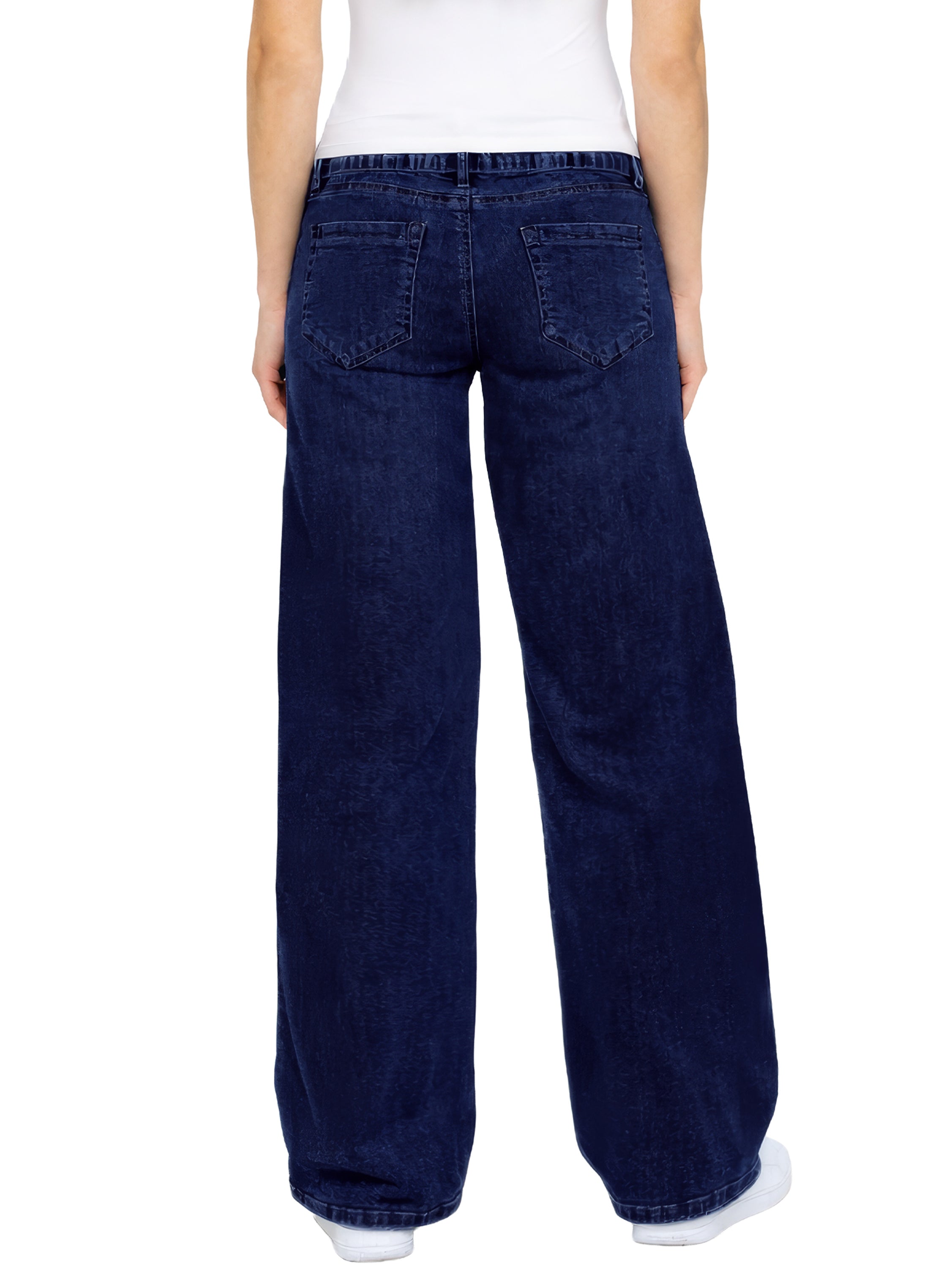 Enzo | Womens Baggy Jeans