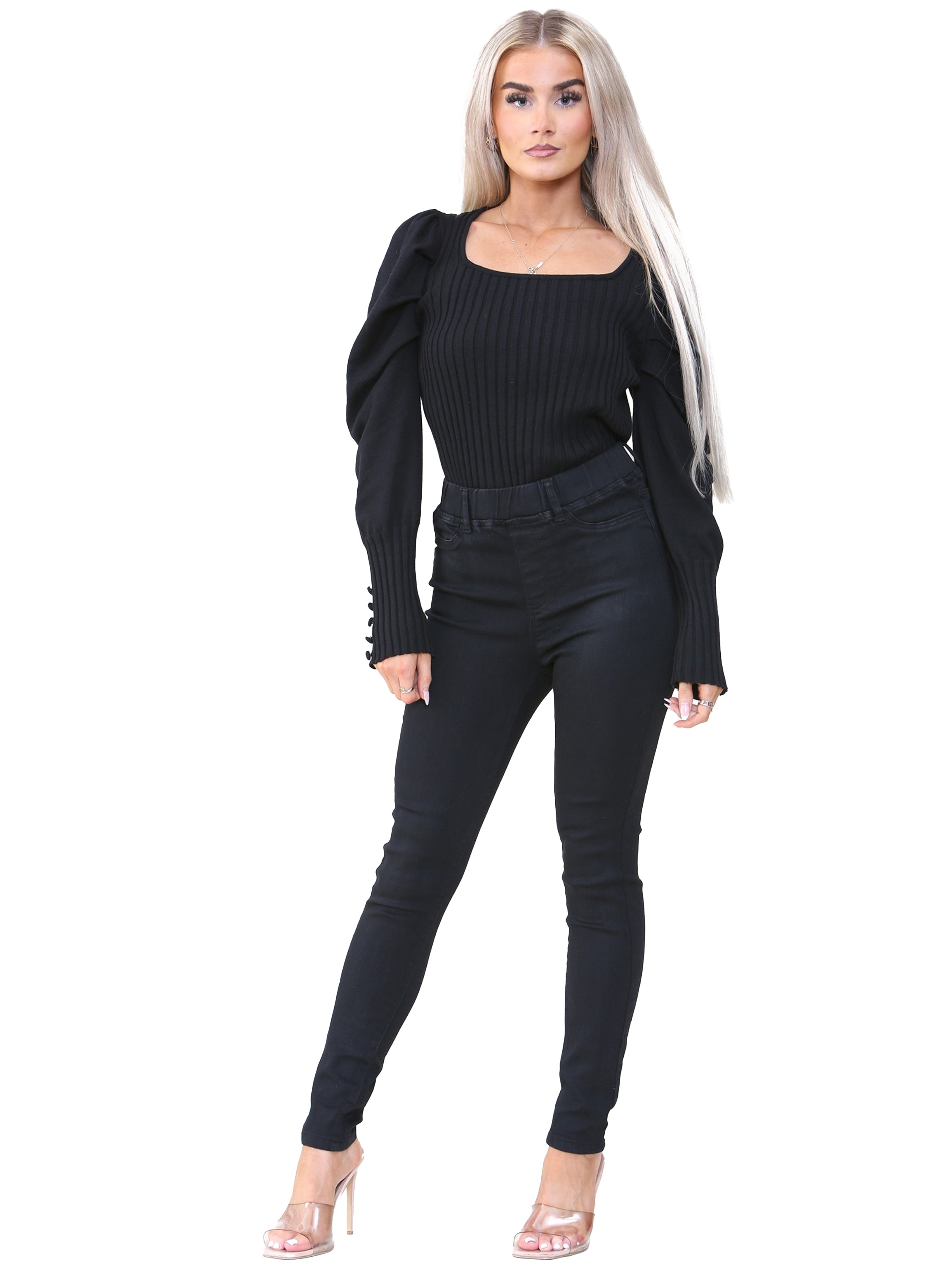 Kruze | Womens Skinny Denim Jeggings