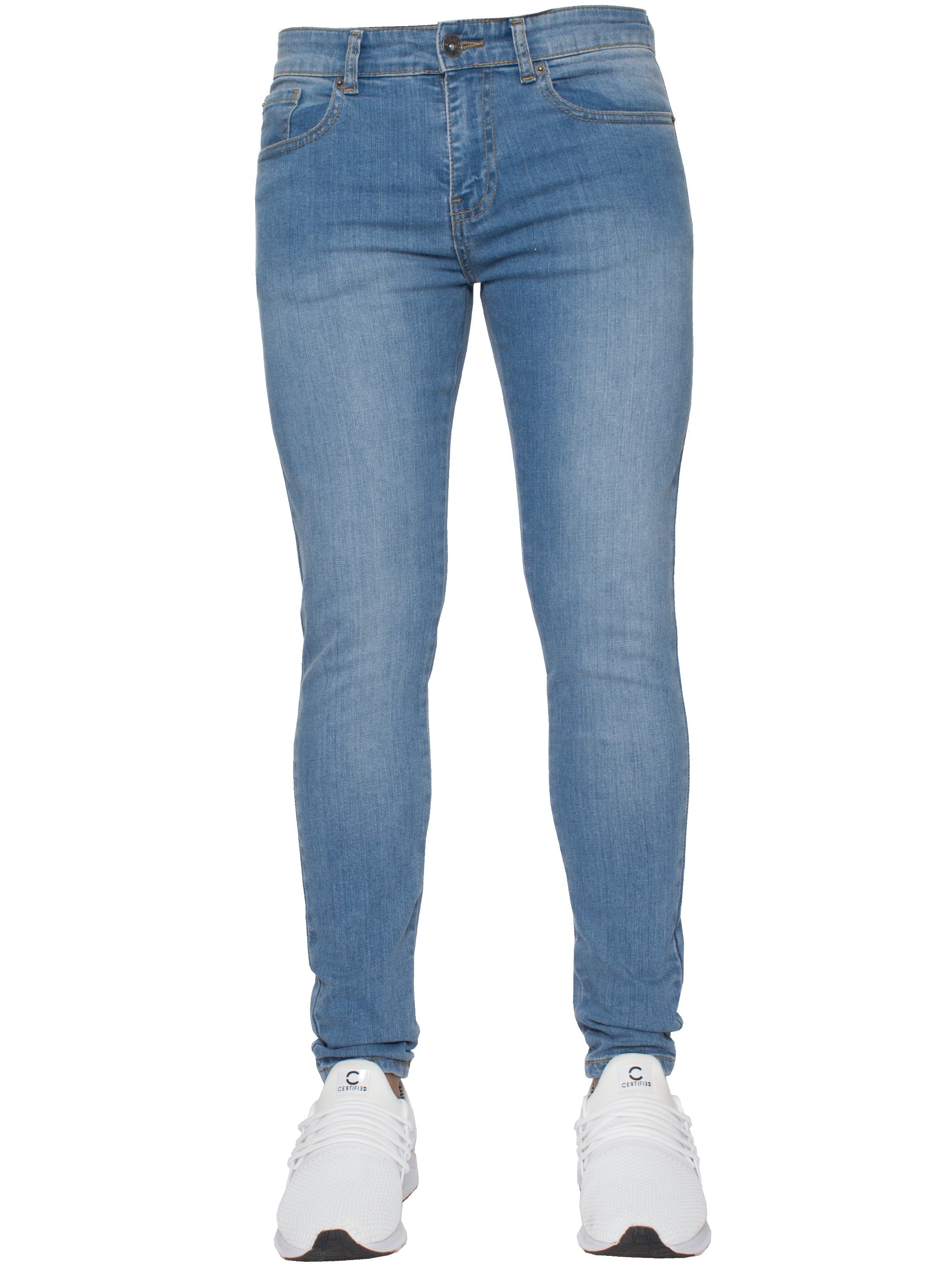 Enzo | Mens Skinny Fit Denim Jeans