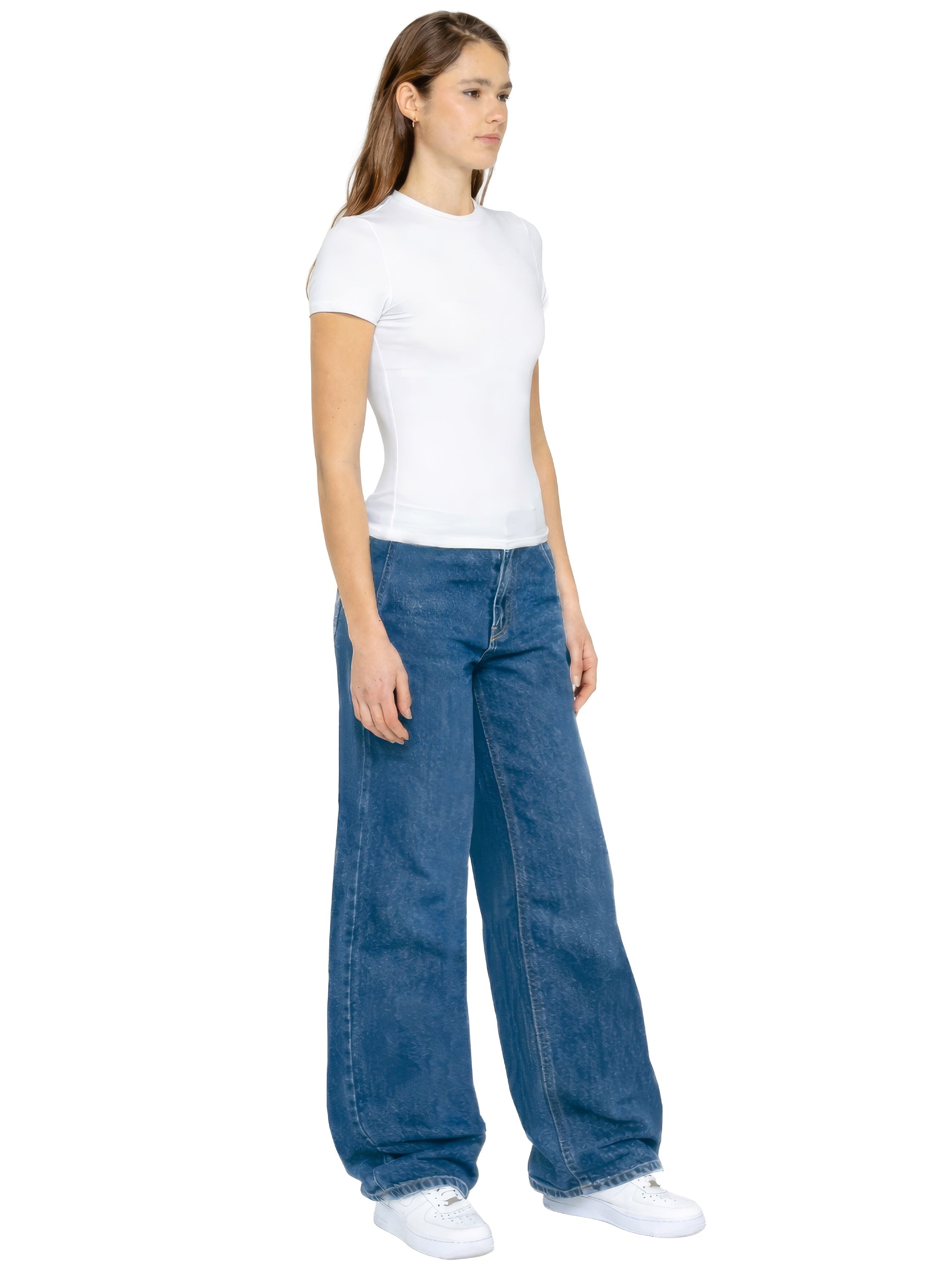 Enzo | Womens Baggy Jeans