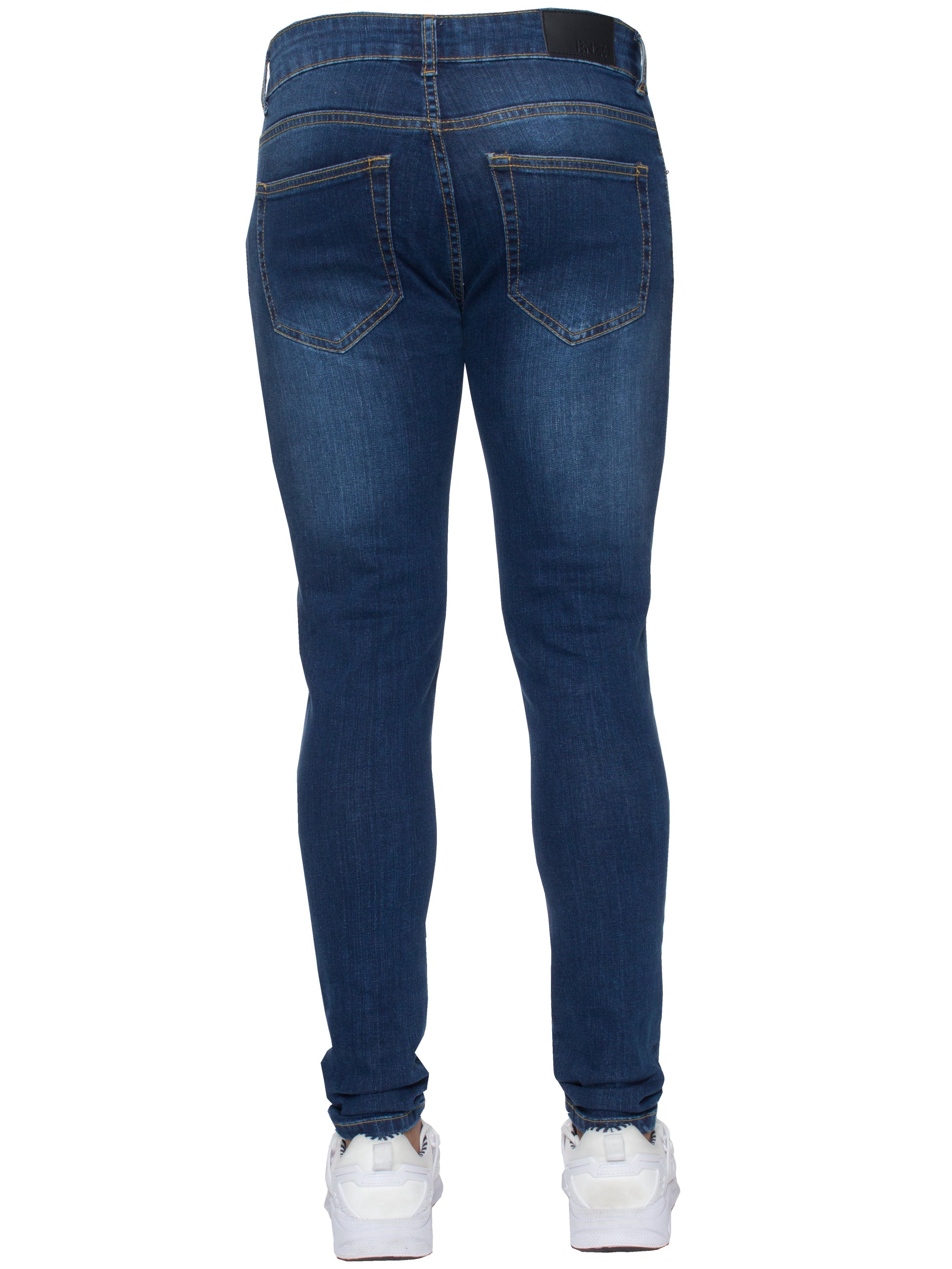 Enzo | Mens Skinny Fit Denim Jeans