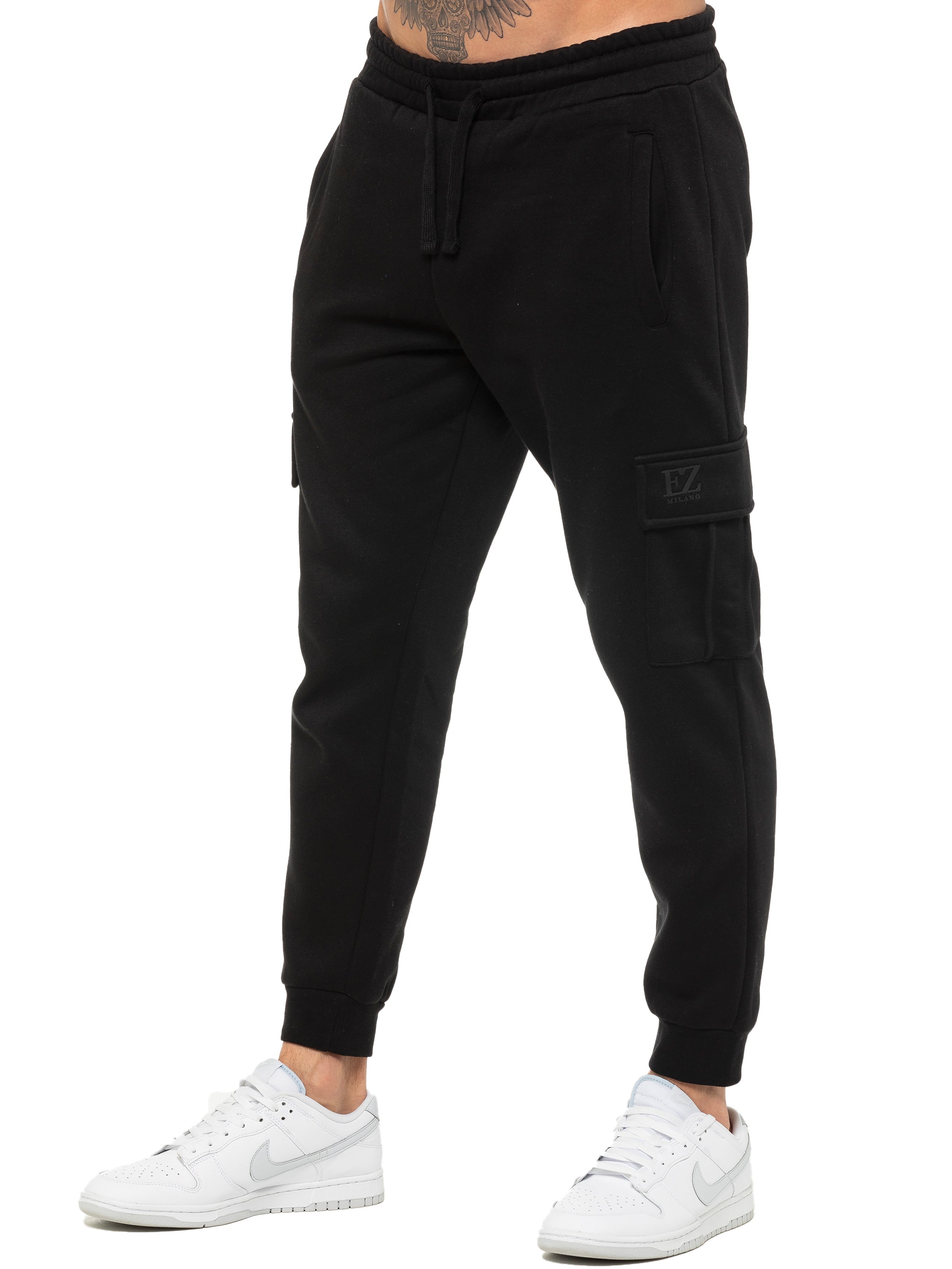 Enzo | Mens Cargo Joggers