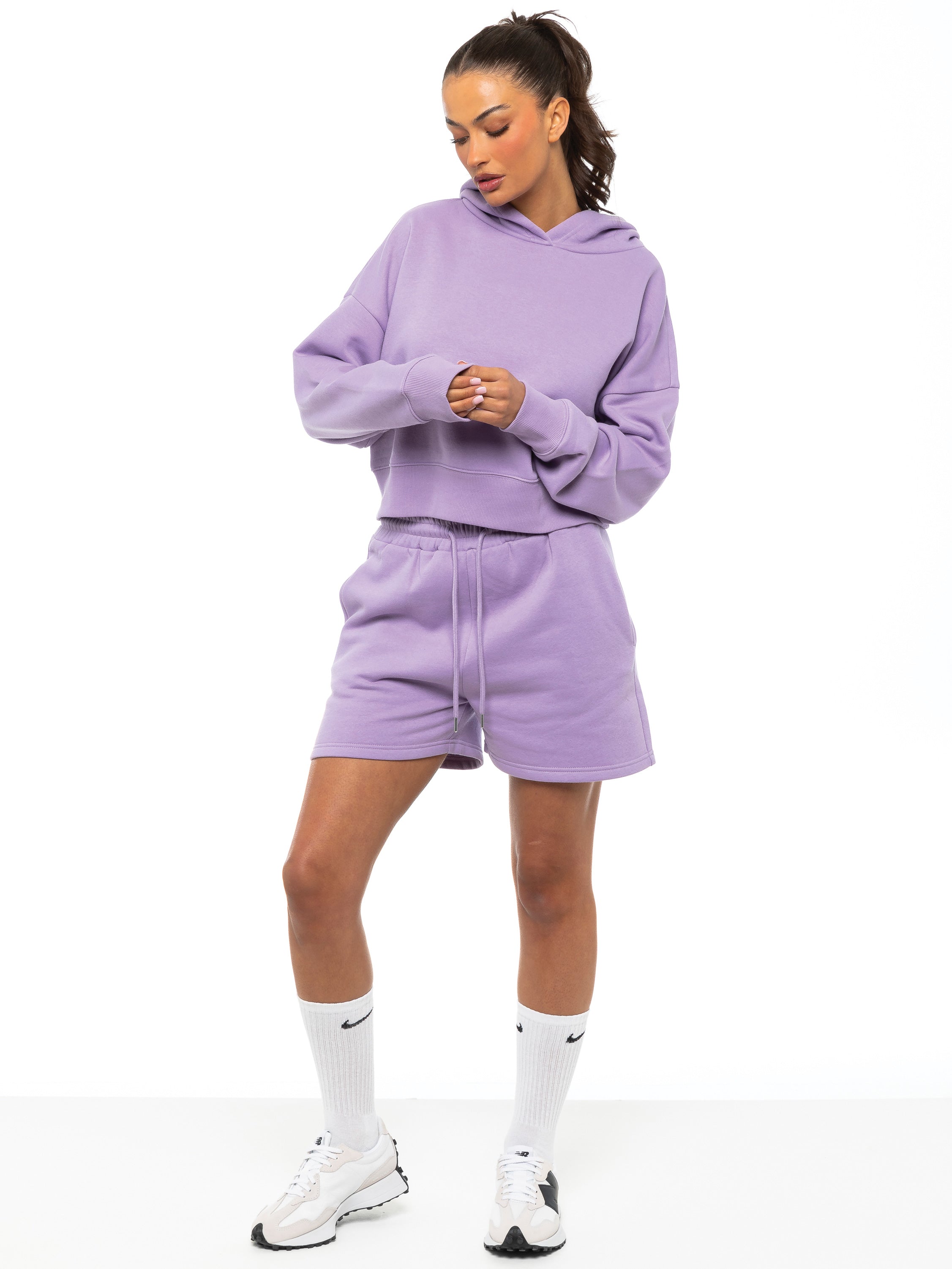 Enzo | Womens Cropped Hoodie