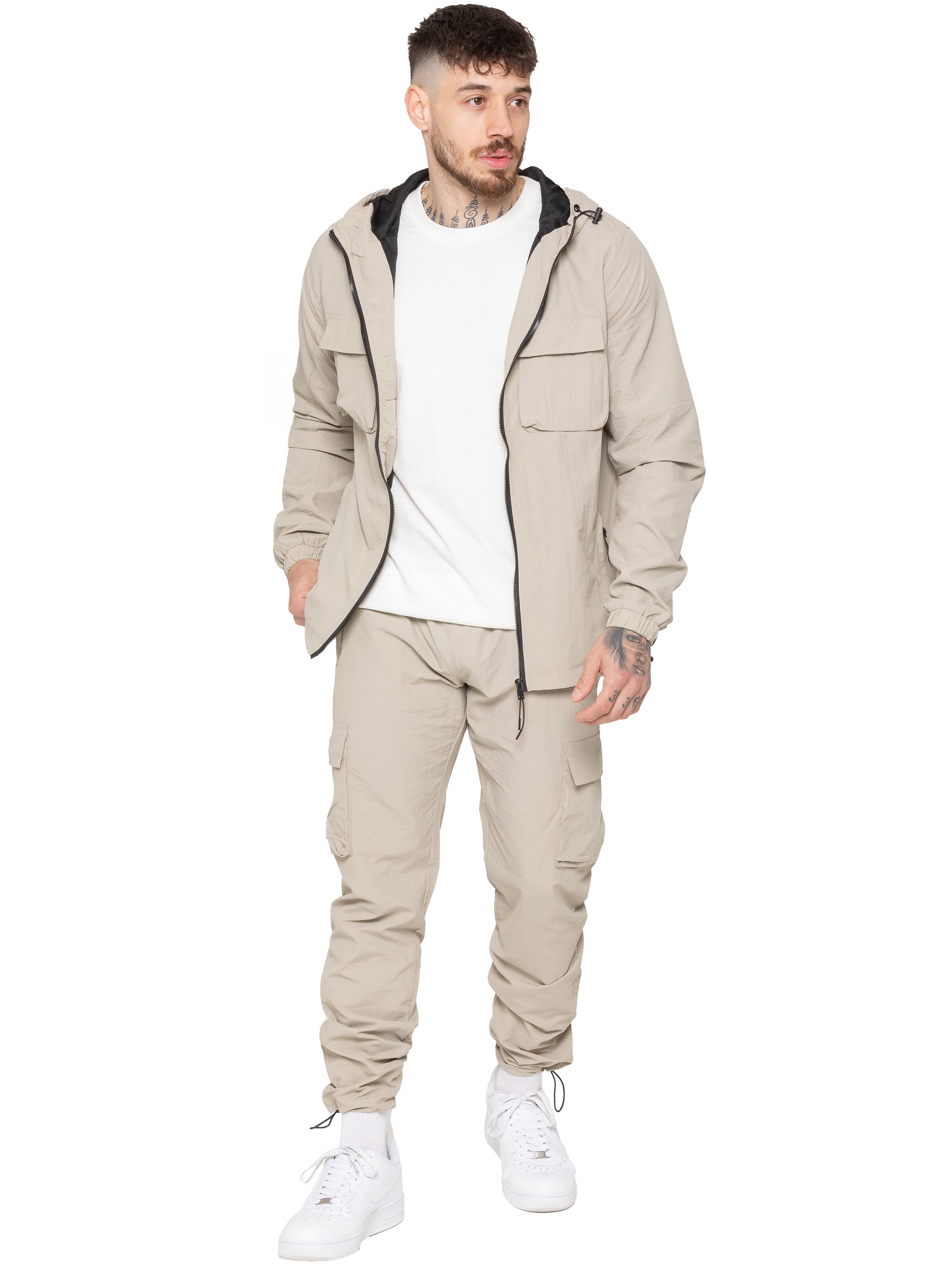 Enzo | Mens Cargo Trousers