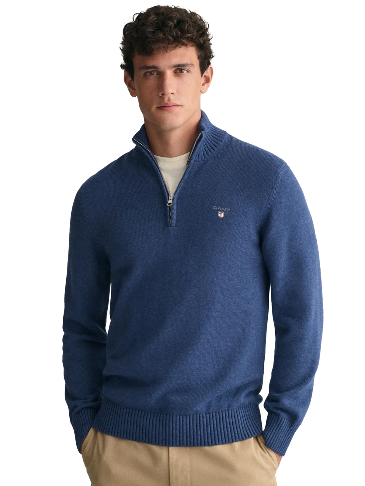 Gant | Mens Half Zip Sweatshirt