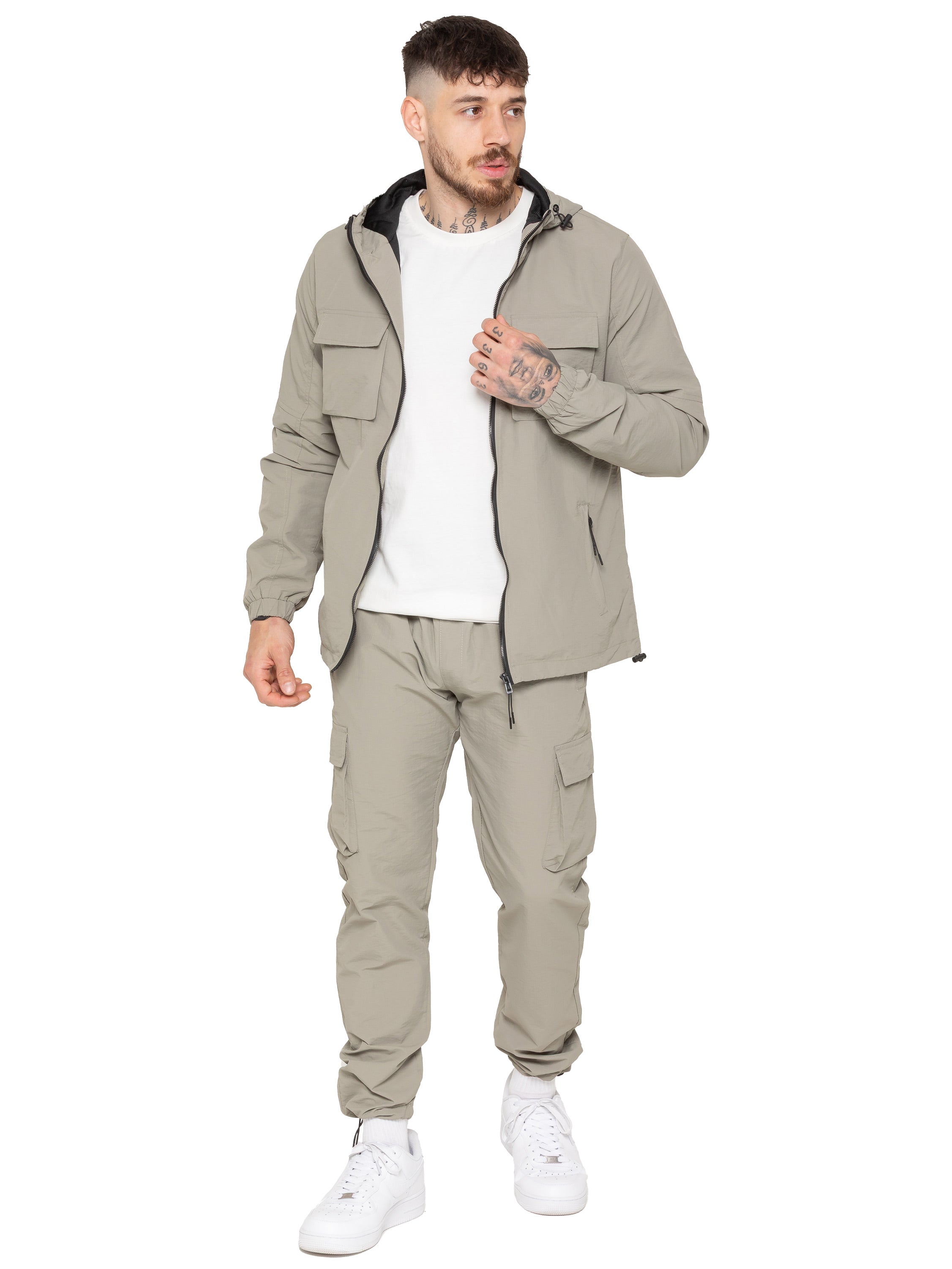 Enzo Milano | Mens Lightweight Cargo Jacket