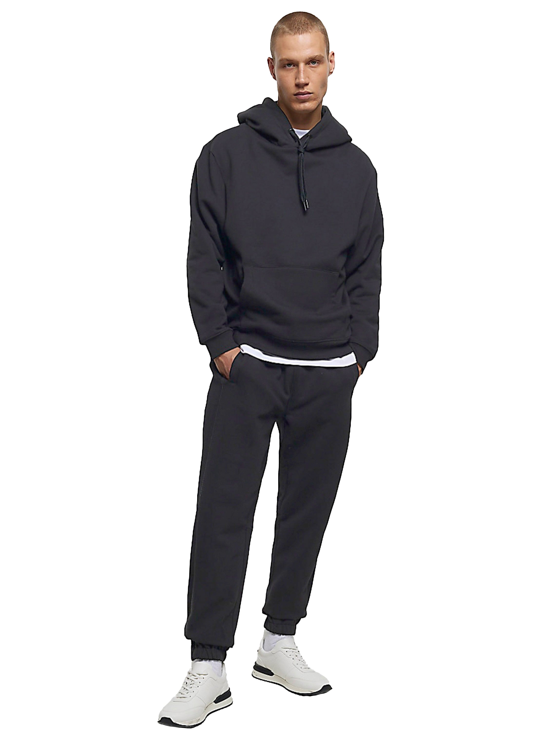 Kruze | Mens Pullover Hoodie Tracksuit Set