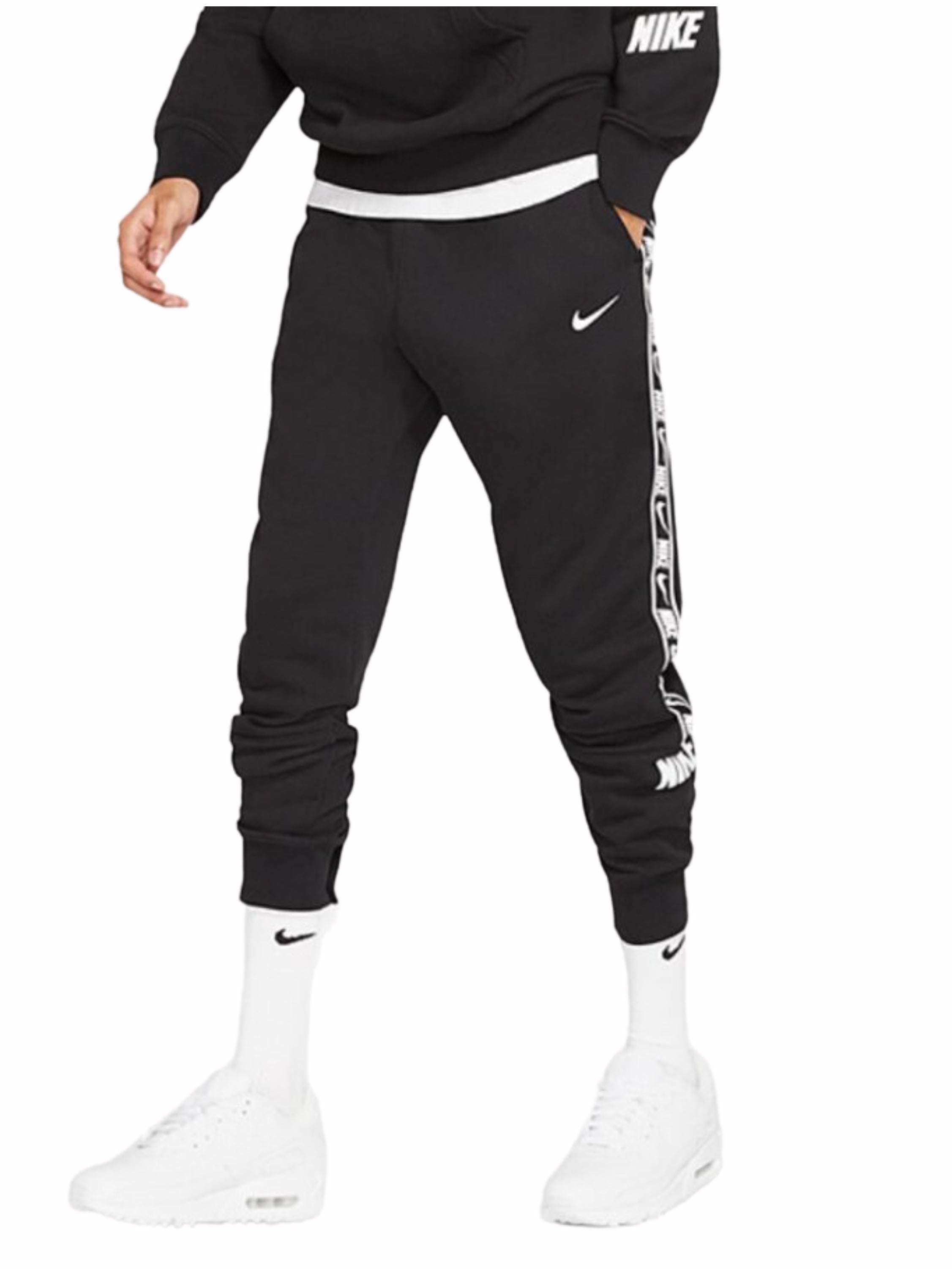 Nike | Mens Repeat Logo Joggers - Black