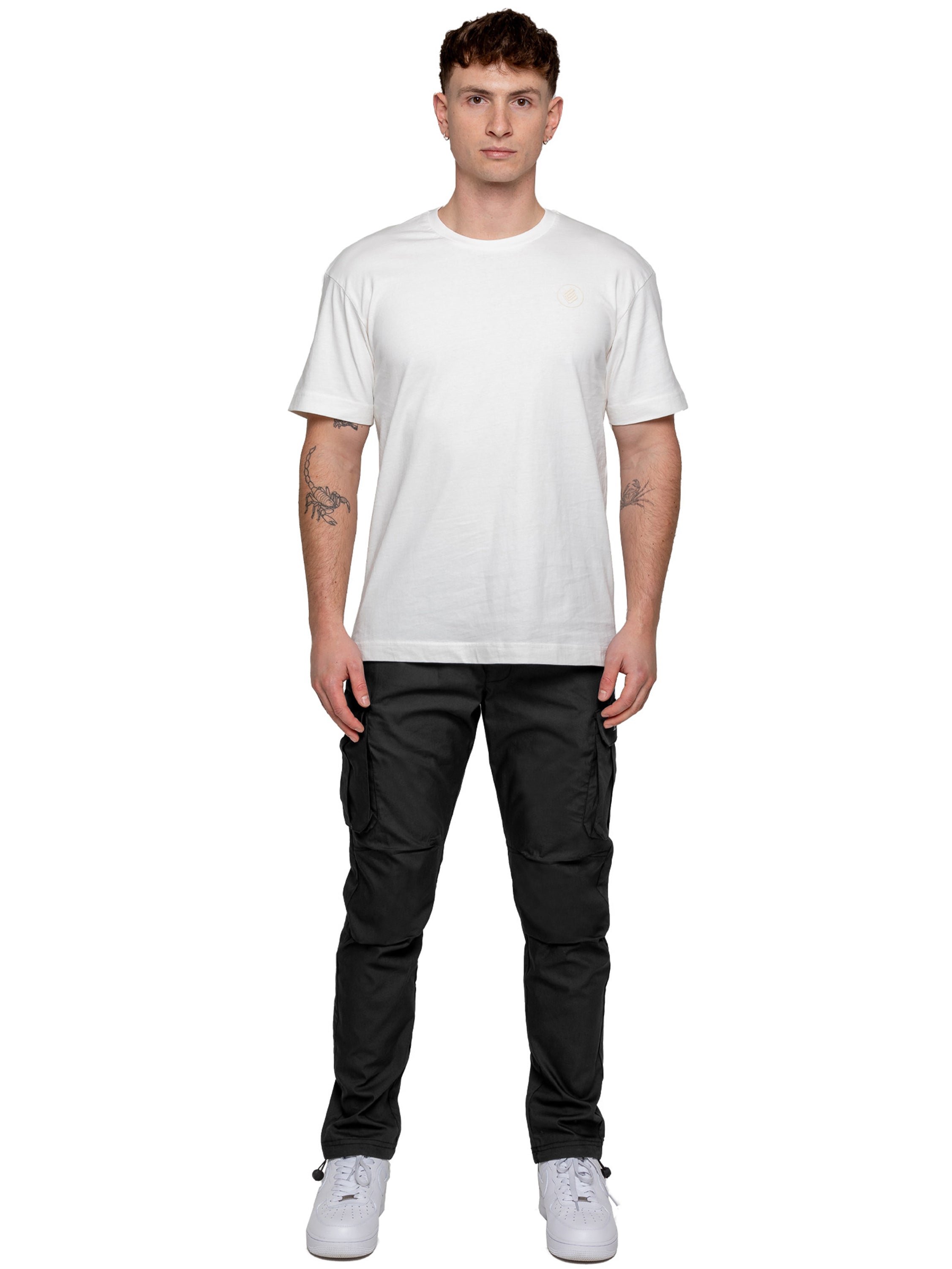 Enzo | Mens Tapered Cargo Pants