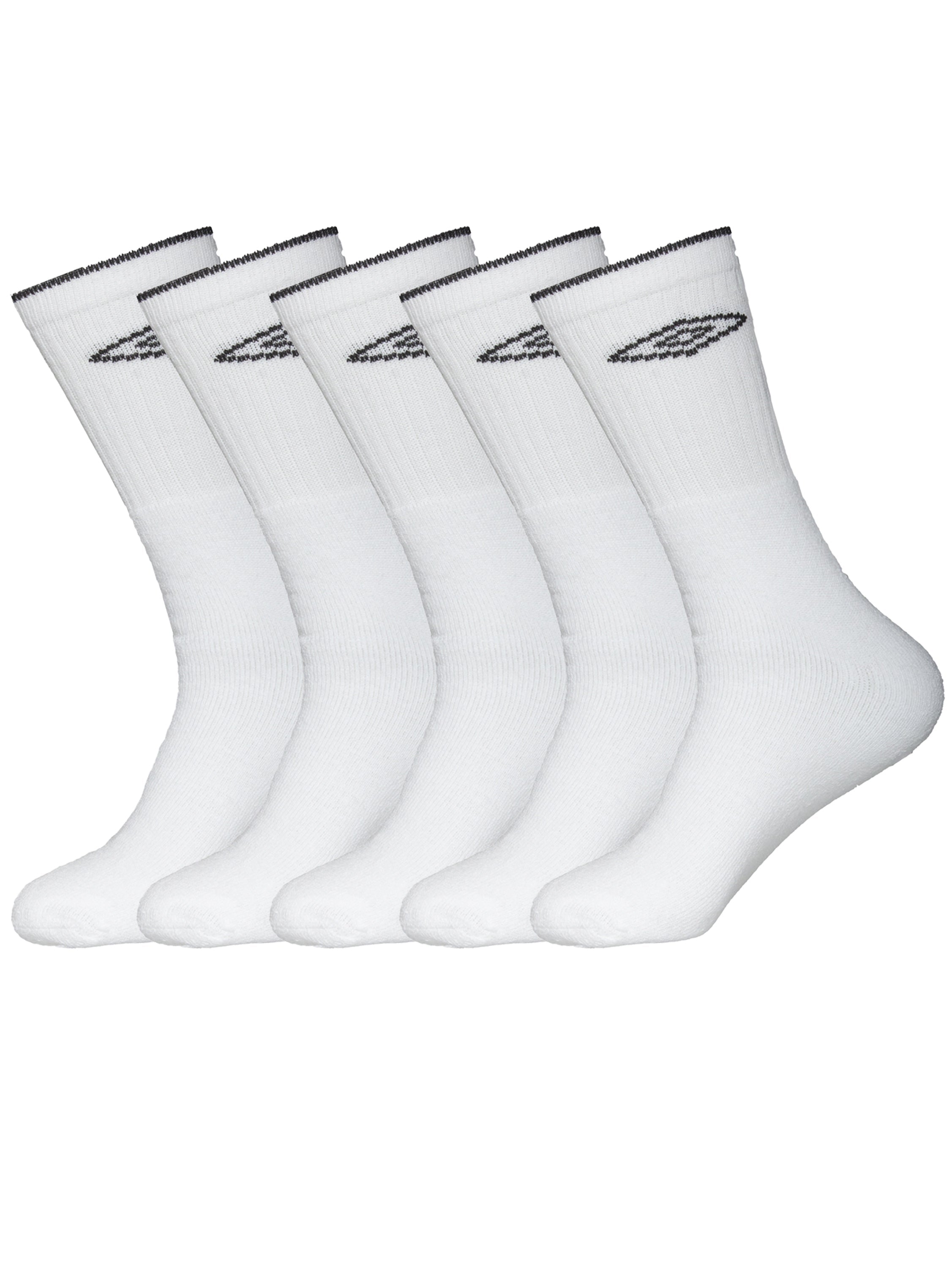Mens Umbro Crew Socks | 5 Pairs