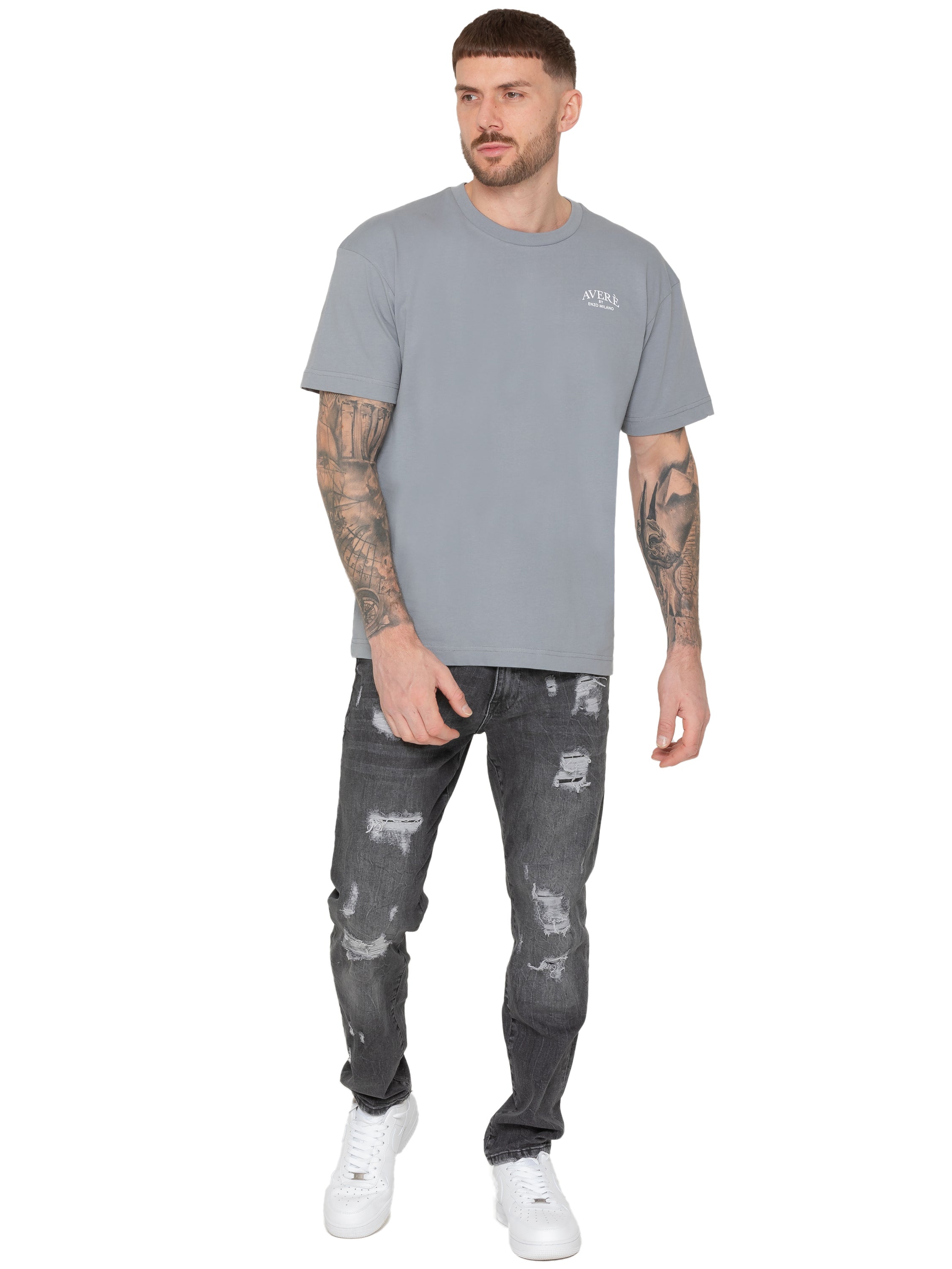 Enzo Milano | Mens Oversized T-Shirt