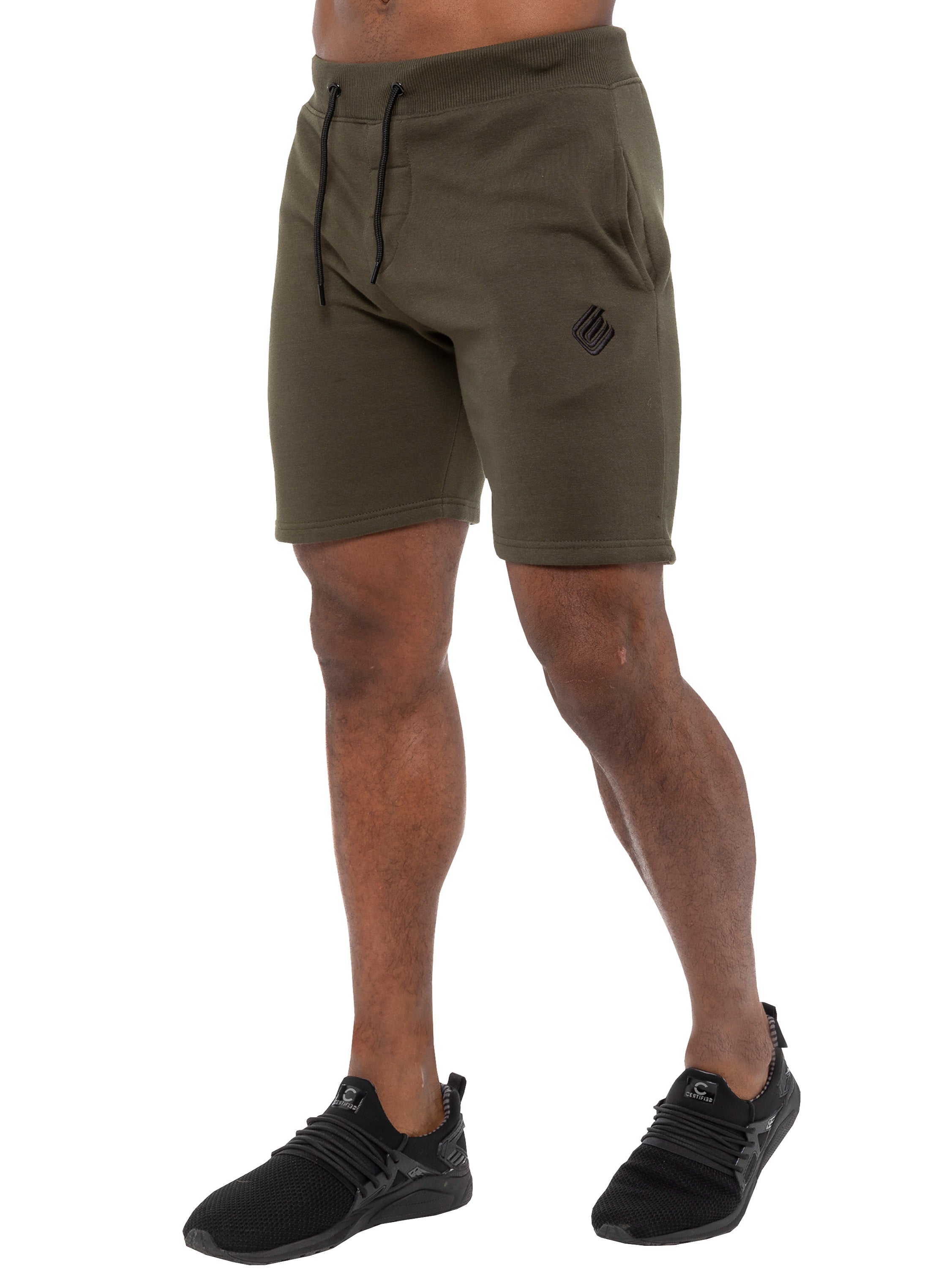 Mens Fleece Gym Shorts | Enzo Designer Menswear 2 Pack