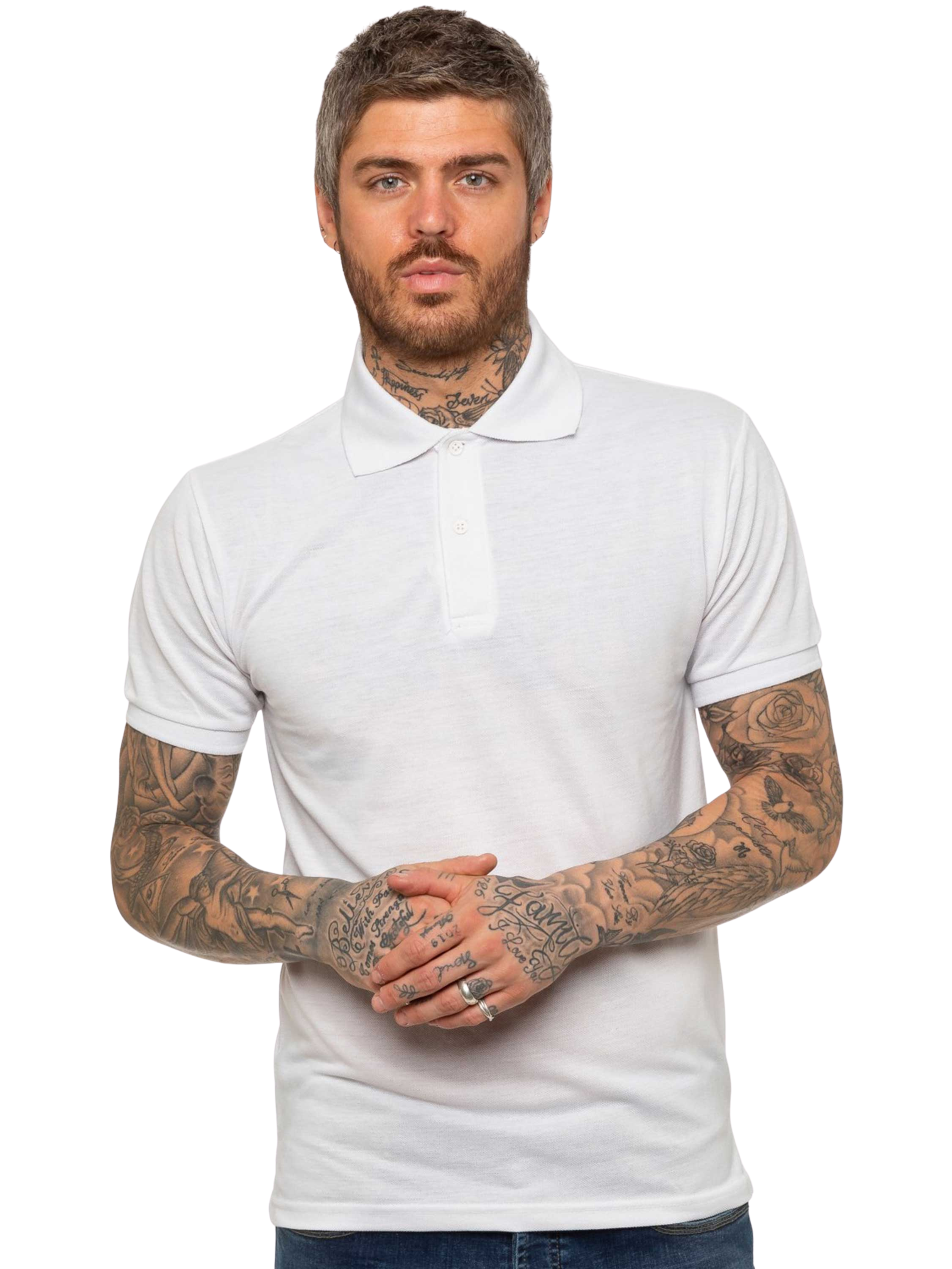 Kruze | Mens Pique Polo T-Shirt