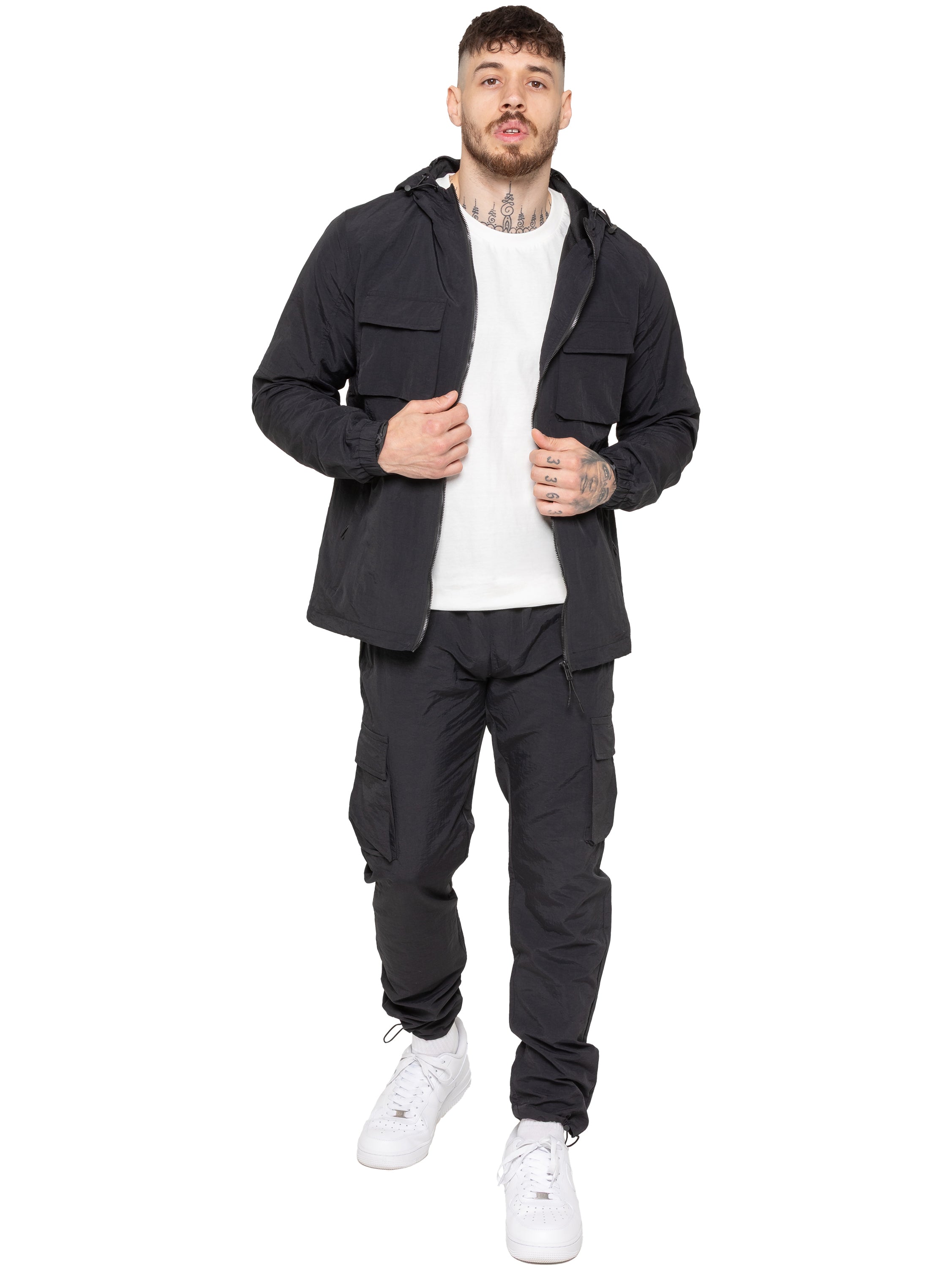 Enzo | Mens Cargo Trousers