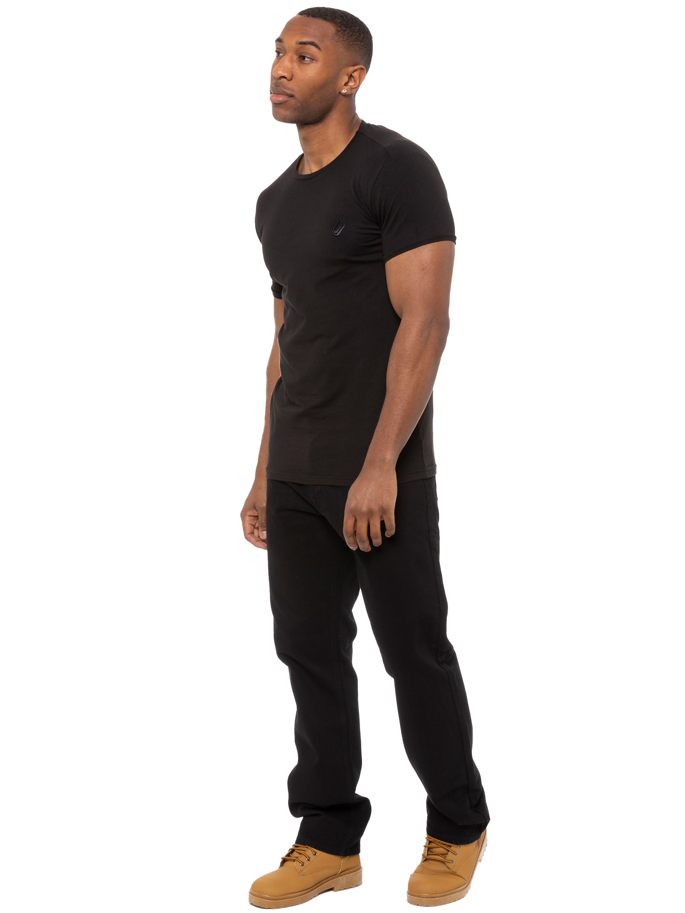 Enzo | Mens Regular Straight Leg Jeans