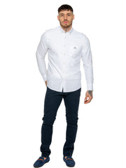 Enzo | Mens Regular Fit Oxford Shirt