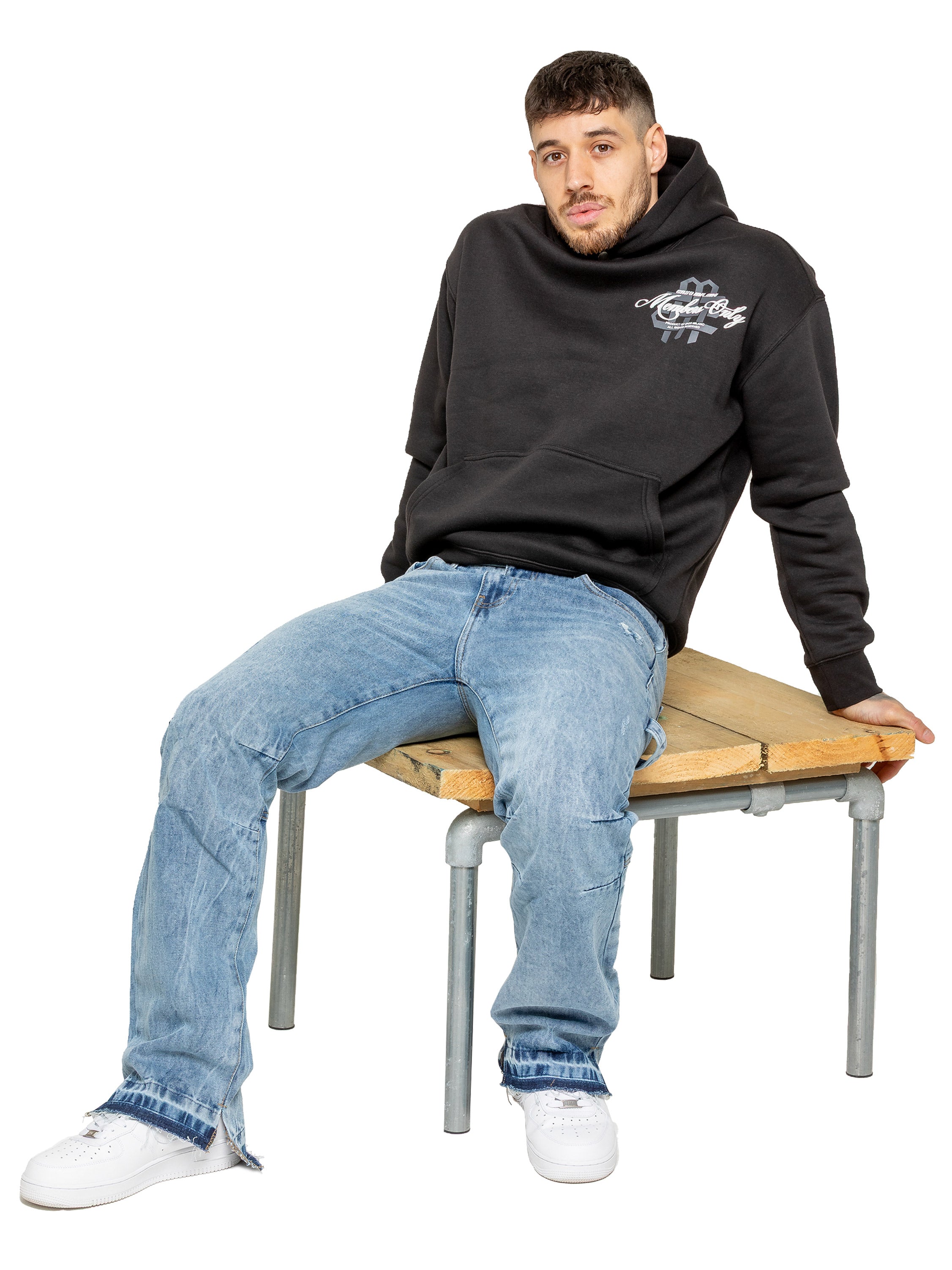 Enzo Milano | Men's Split Hem Jeans