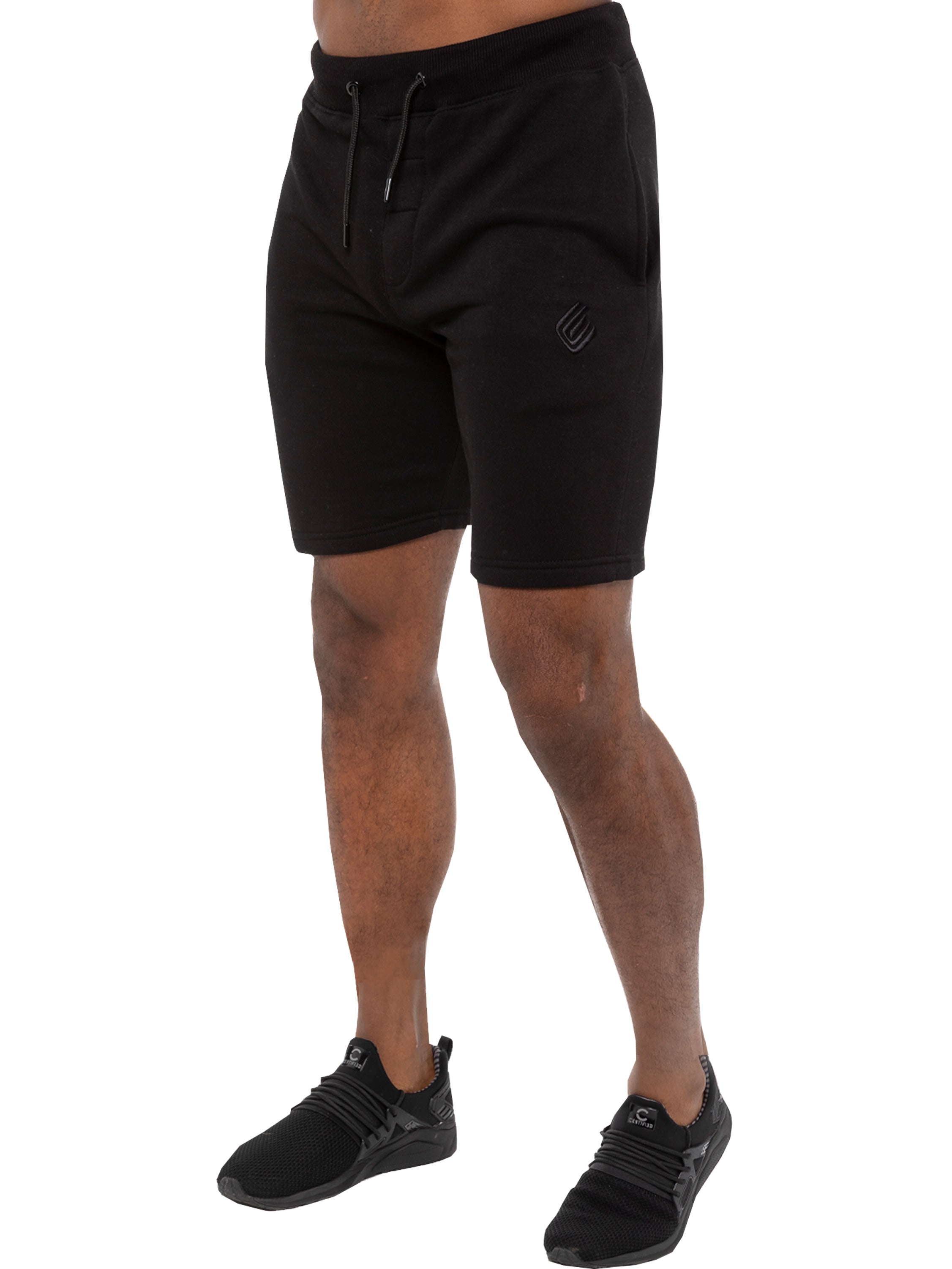 Mens Fleece Gym Shorts | Enzo Designer Menswear 2 Pack