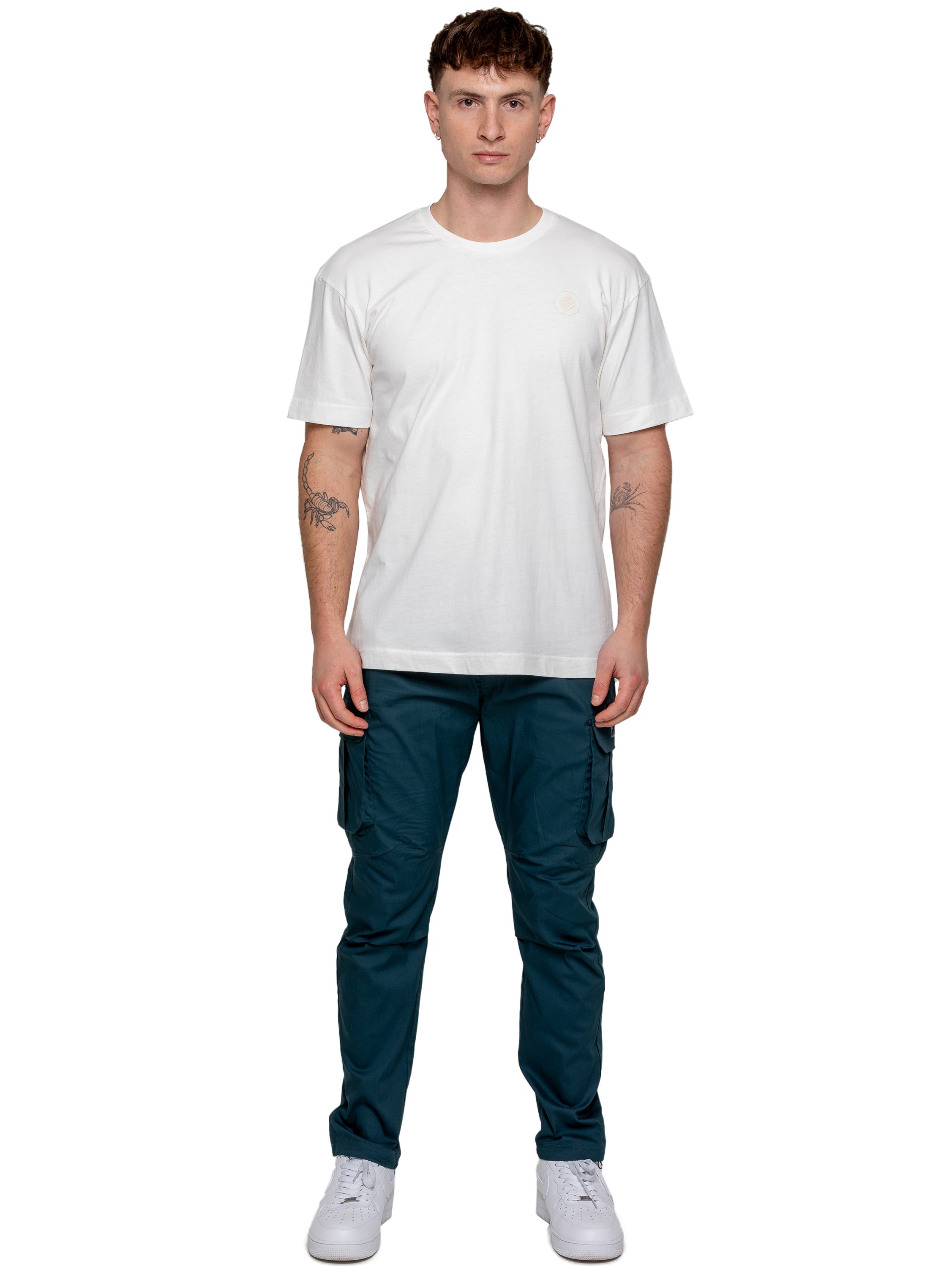 Enzo | Mens Tapered Cargo Pants