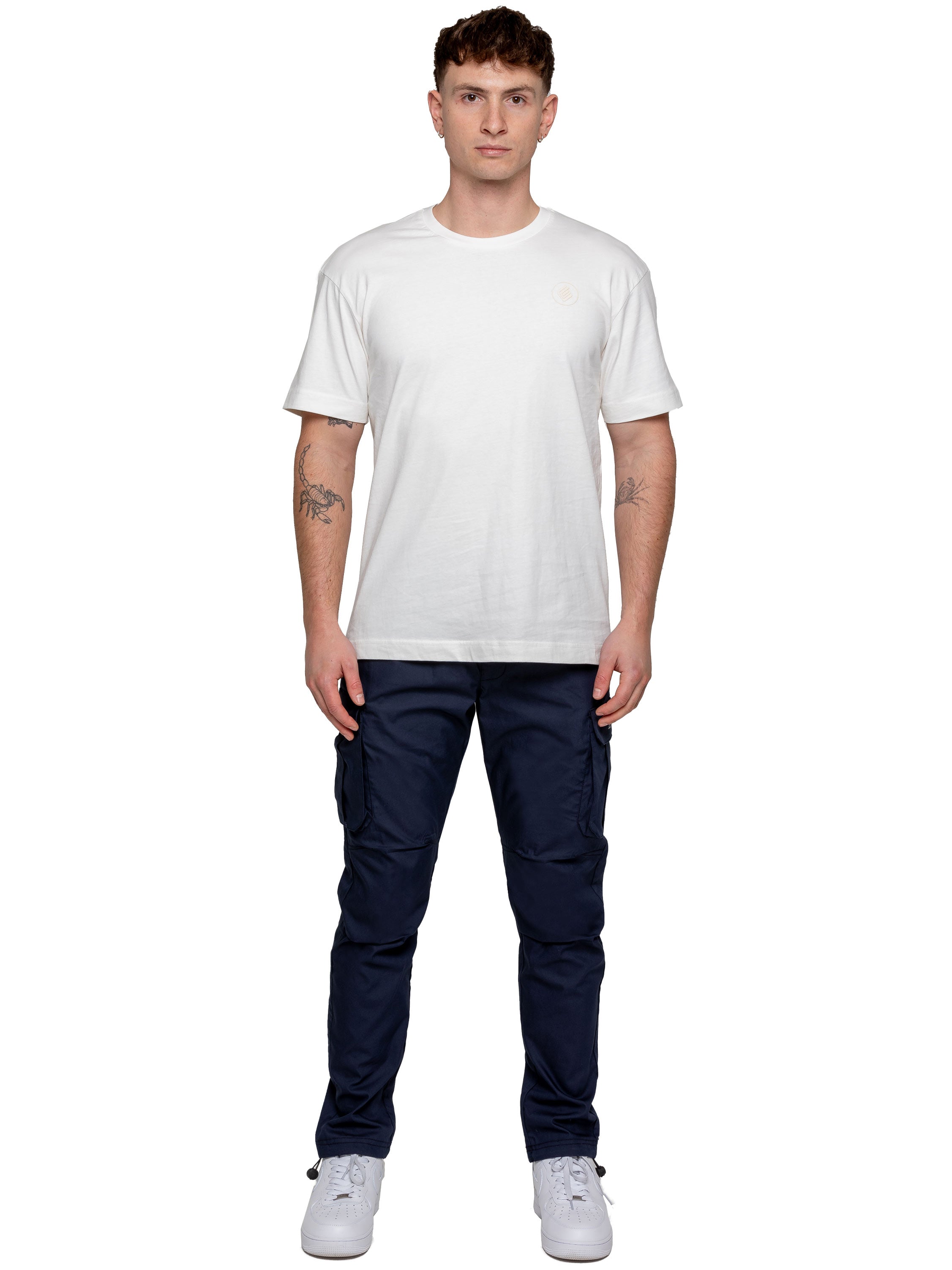 Enzo | Mens Tapered Cargo Pants
