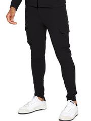 Enzo Milano | Mens Cargo Pocket Trousers