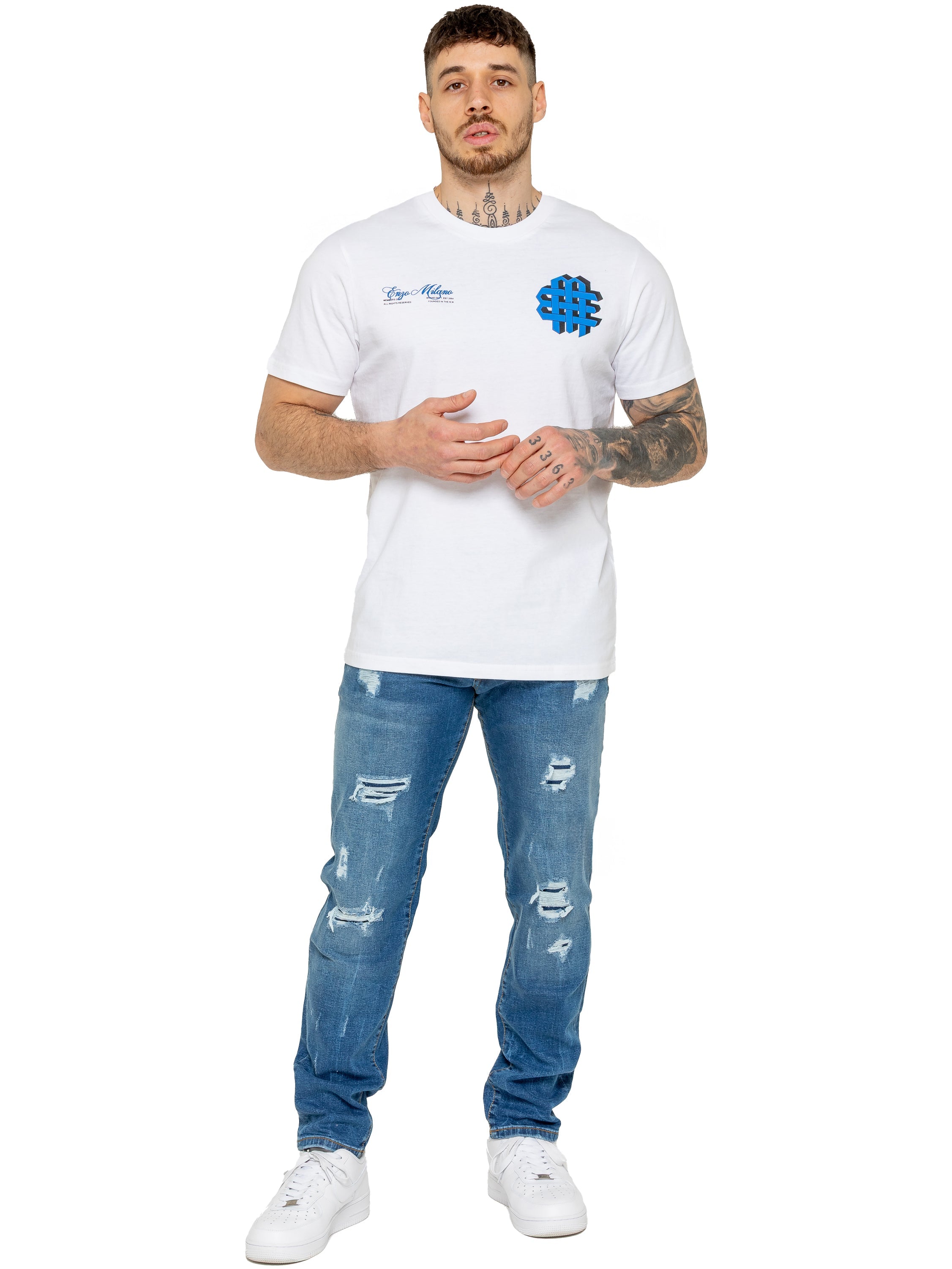 Enzo | Mens Printed T-Shirt