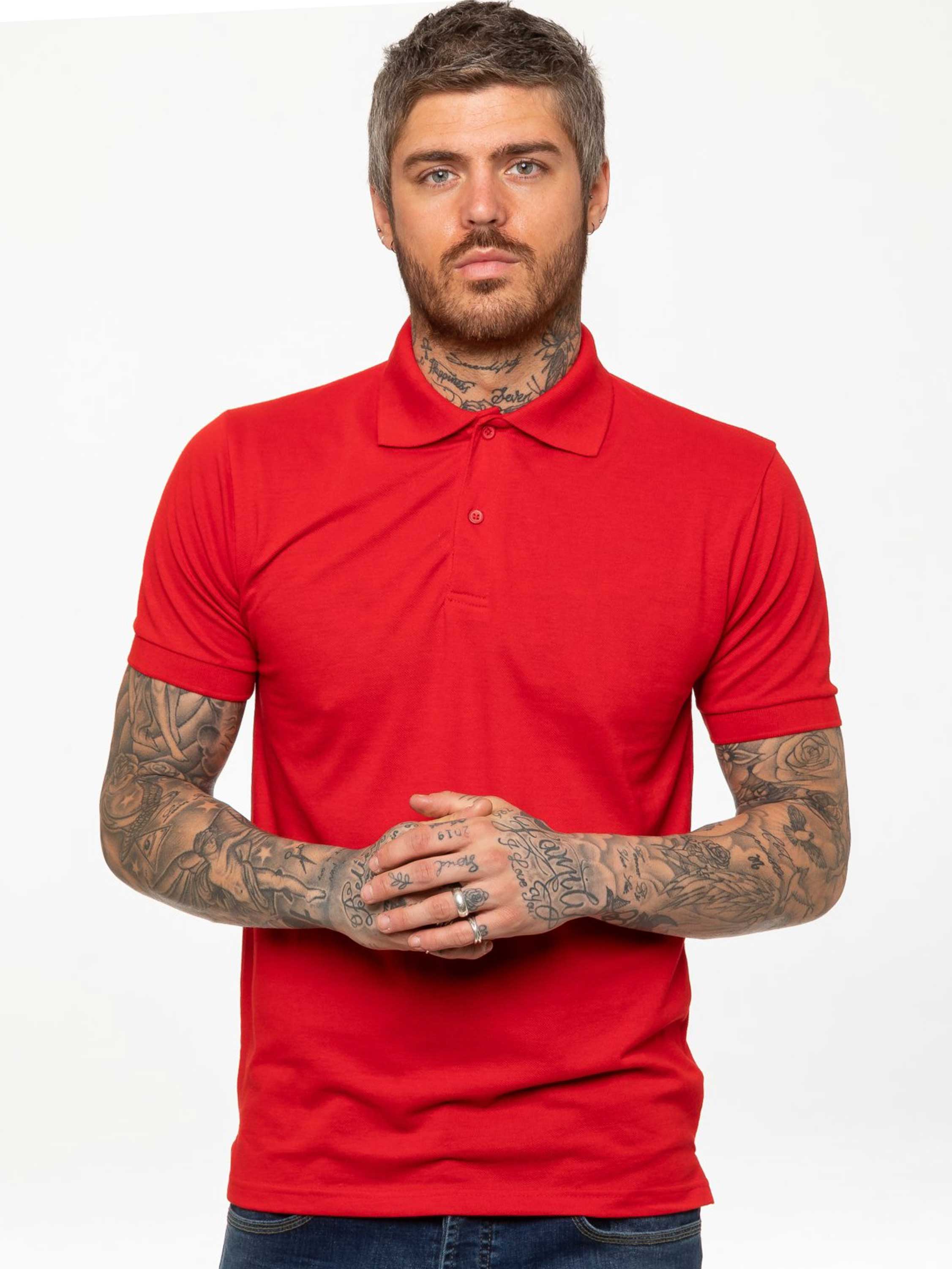 Kruze | Mens Pique Polo T-Shirt