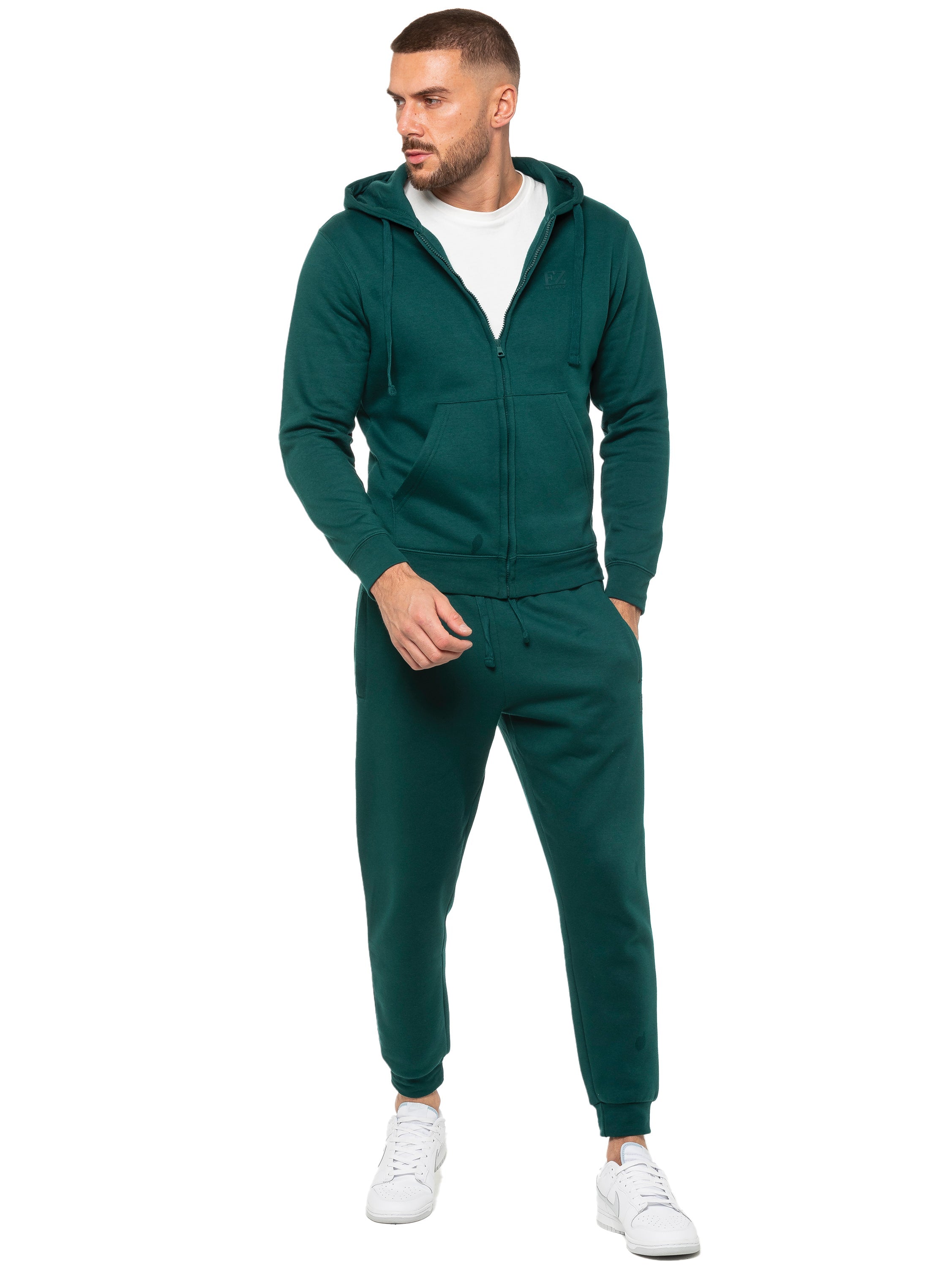 Enzo | Mens Zip Hoodie Tracksuit Set