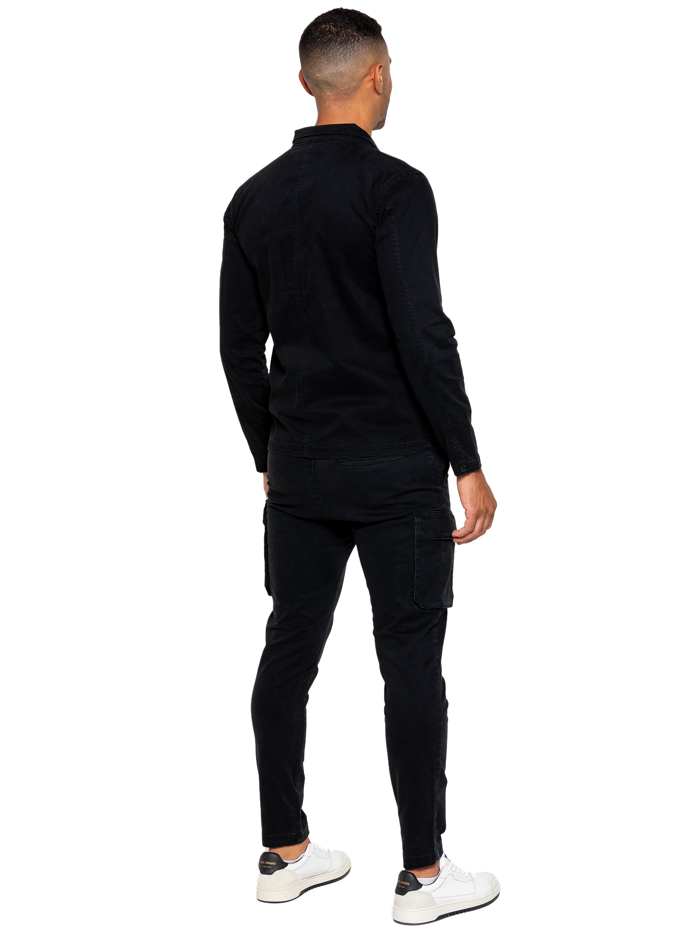 Enzo | Mens Cargo Tracksuit