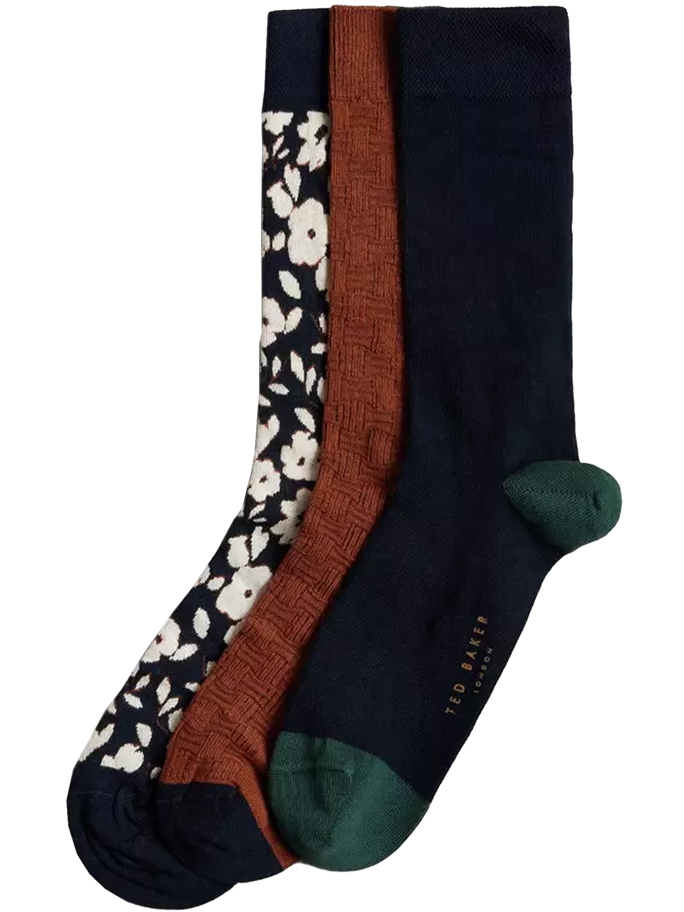 Ted Baker | Mens Crew Socks 3 Pack Gift Set